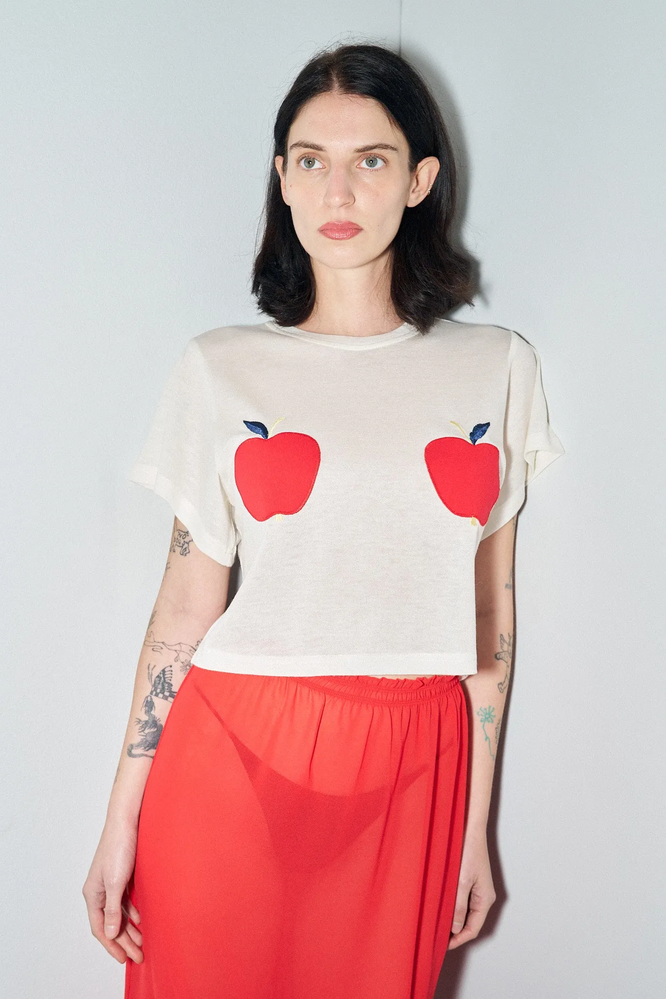 Big Apples Wool Blend Tommy Tee sold by Fashion Brand Company product image thumbnail 4