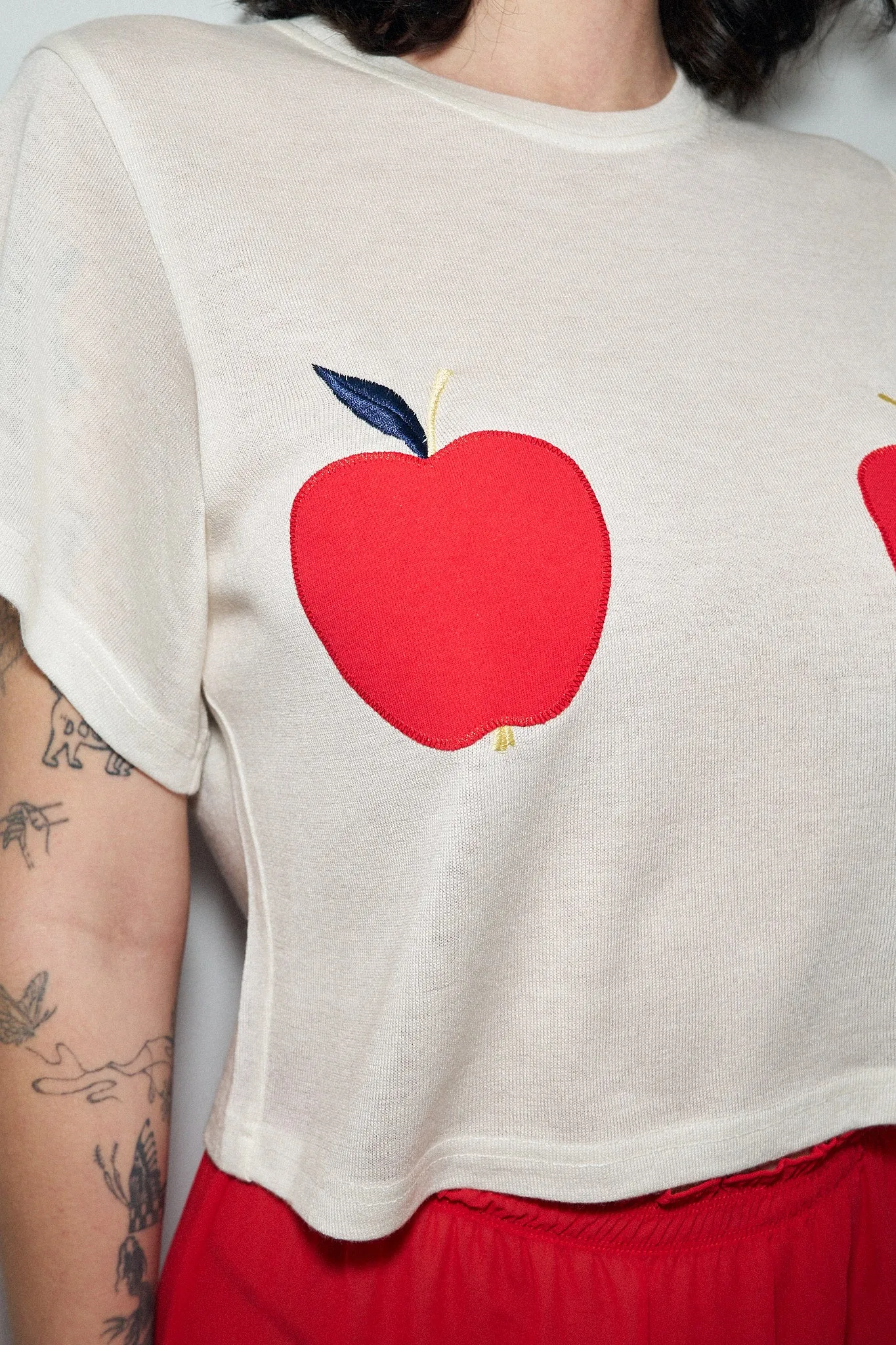 Big Apples Wool Blend Tommy Tee sold by Fashion Brand Company product image thumbnail 3
