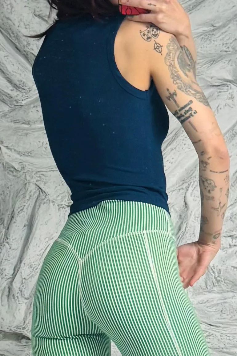 SAMPLE #96 - S Navy Tencel Tank sold by Fashion Brand Company product image thumbnail 2