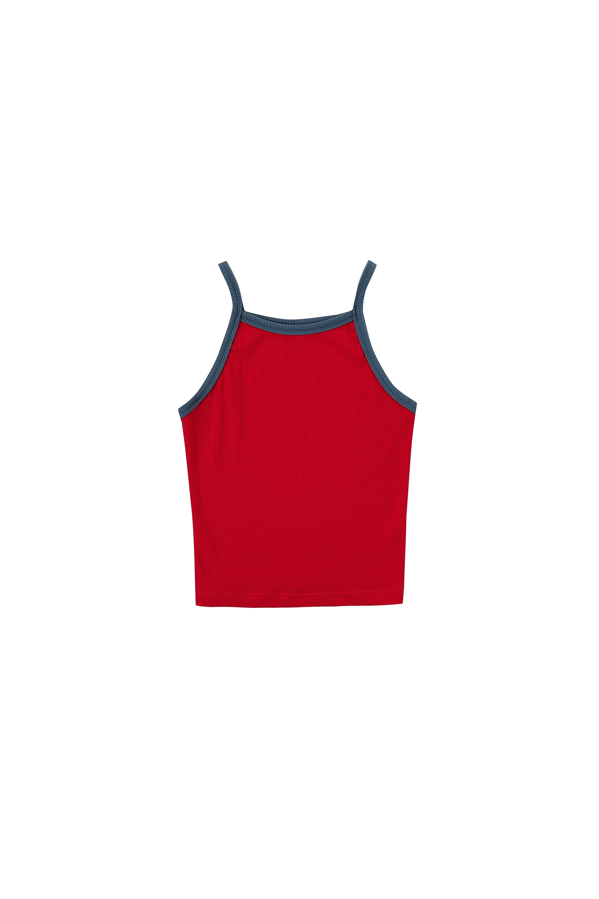 5 left - Camp Tank Tencel Rib Maraschino/Dusty Dolphin sold by Fashion Brand Company product image thumbnail 4
