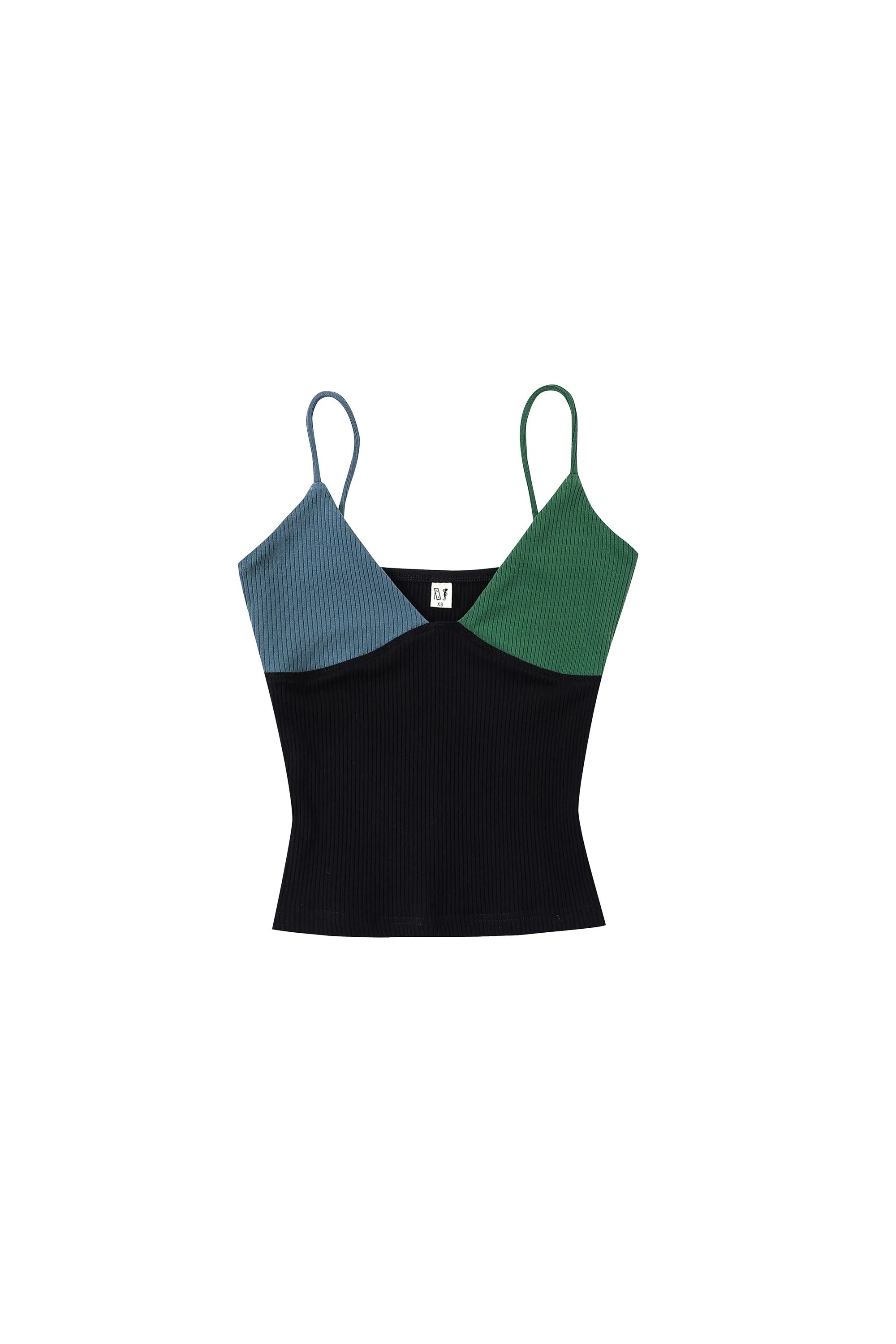 The Date Cami Tencel Rib Blue/Green sold by Fashion Brand Company product image thumbnail 3