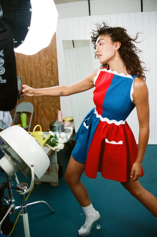 60s Barbie Mini Dress made by Fashion Brand Company