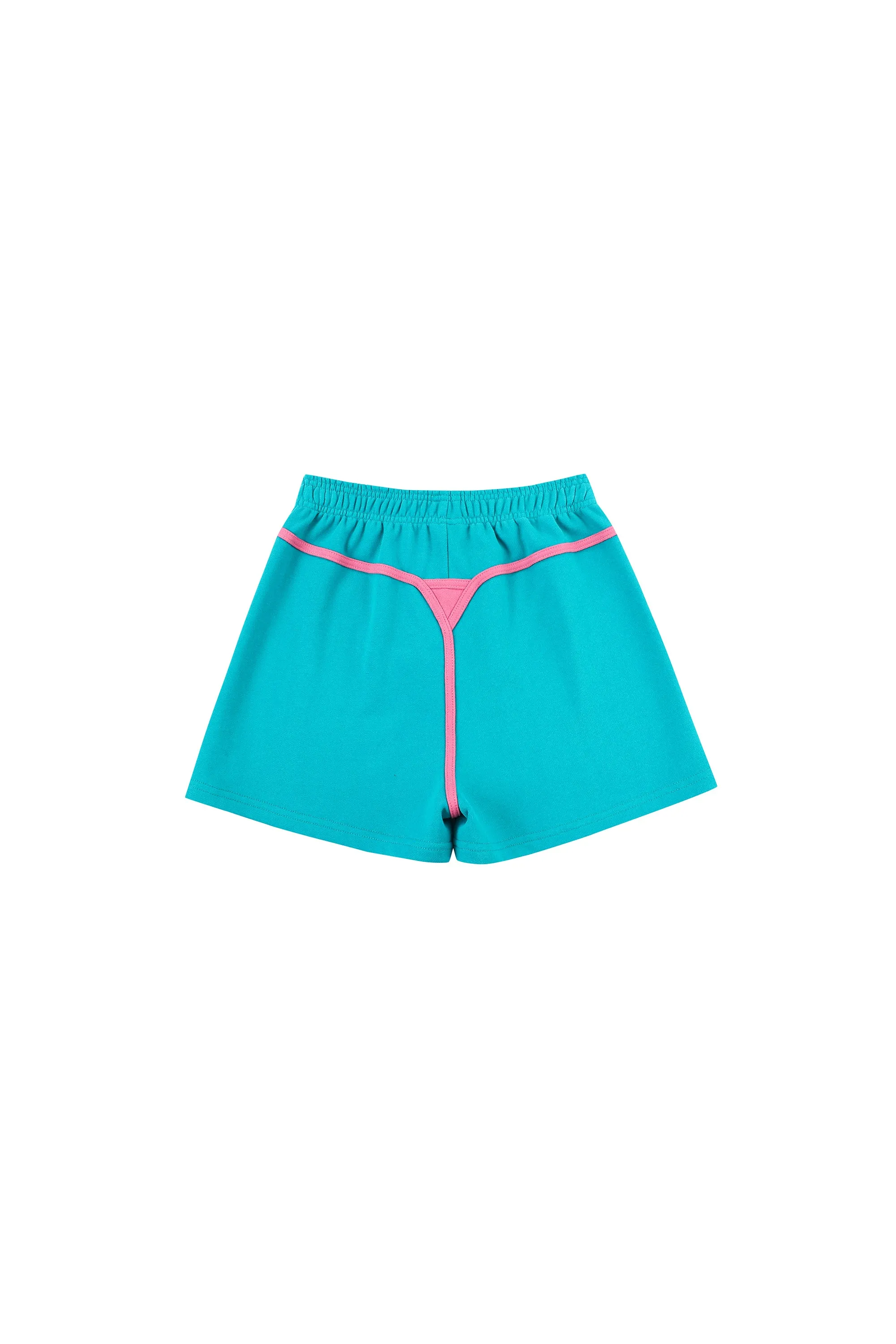 5 left - Bikini Bod Shorts Aqua/Pink sold by Fashion Brand Company product image thumbnail 5