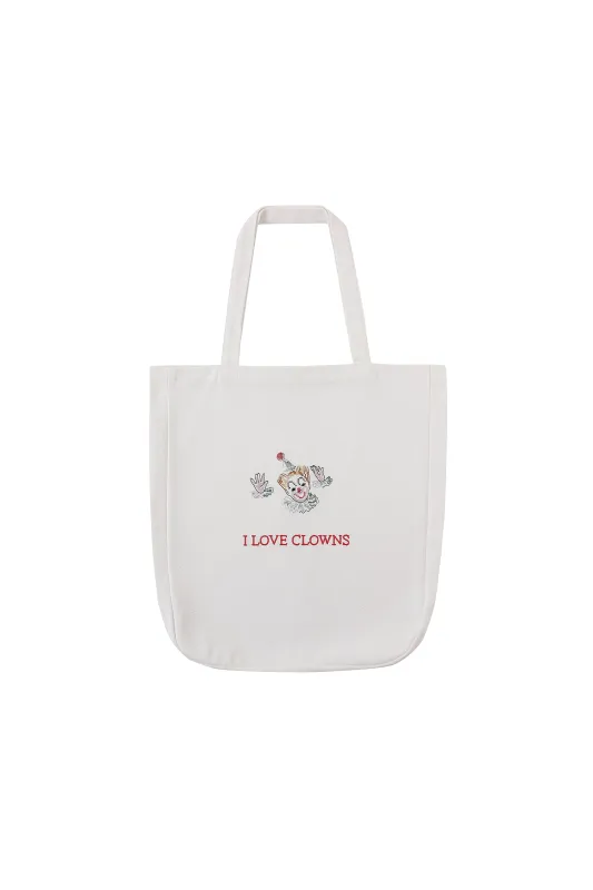 1 left - I LOVE CLOWNS Tote Bag sold by Fashion Brand Company