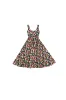 Tradwife Soft Linen Dress Vegetable Medley sold by Fashion Brand Company