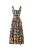 Tradwife Soft Linen Dress Vegetable Medley sold by Fashion Brand Company