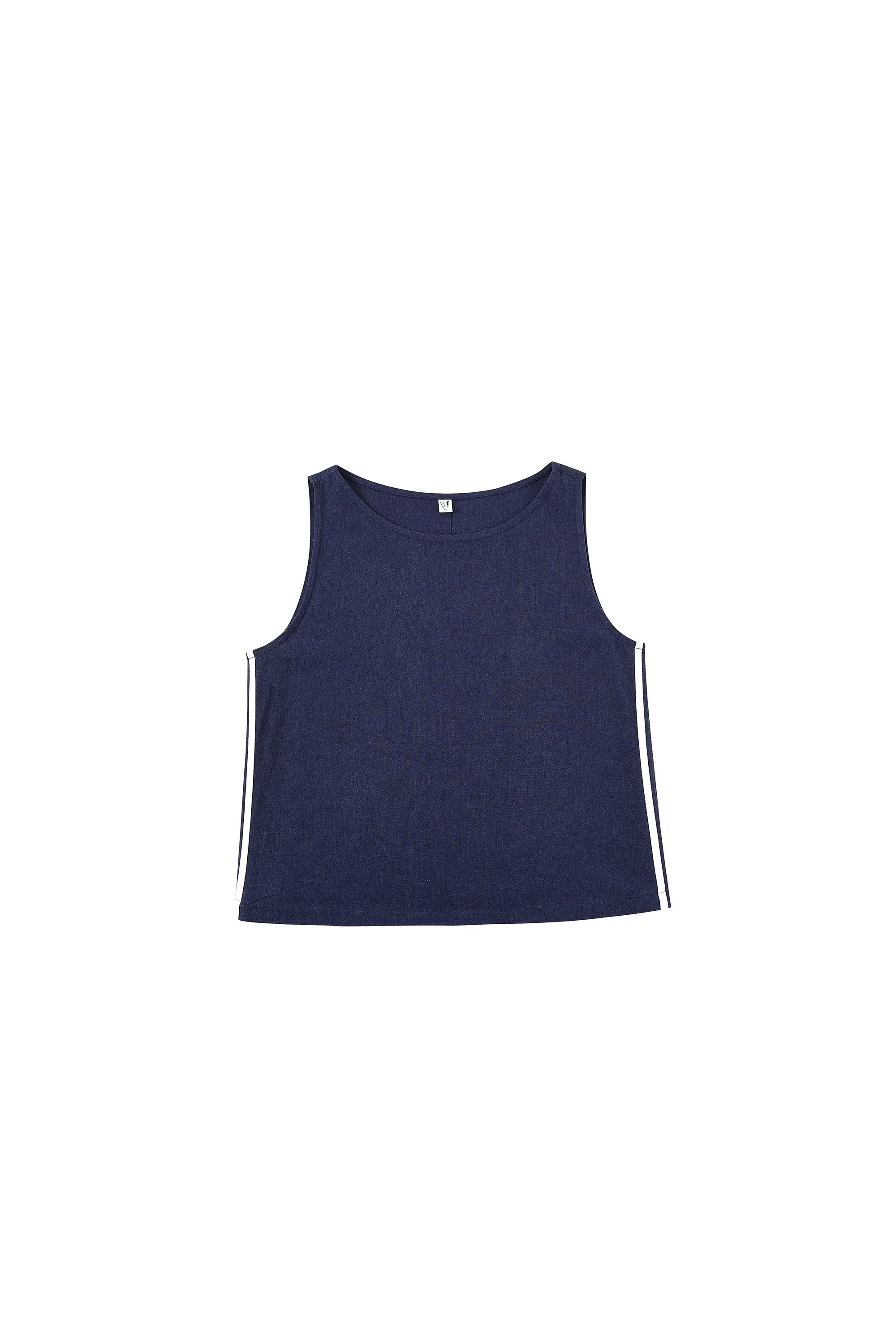Shift Tank Soft Linen Sporty Spice Navy sold by Fashion Brand Company product image thumbnail 4