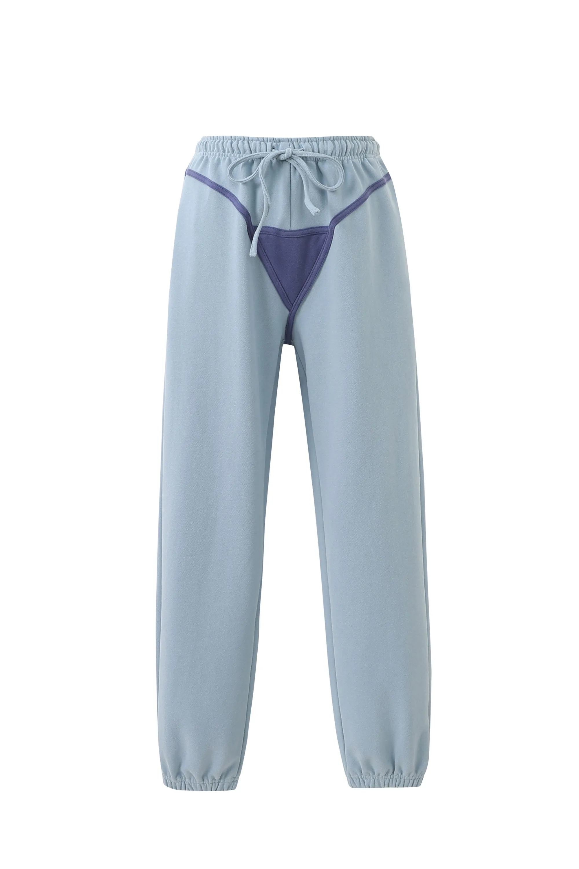 Bikini Bod Sweatpants Light Blue/Navy sold by Fashion Brand Company product image thumbnail 5