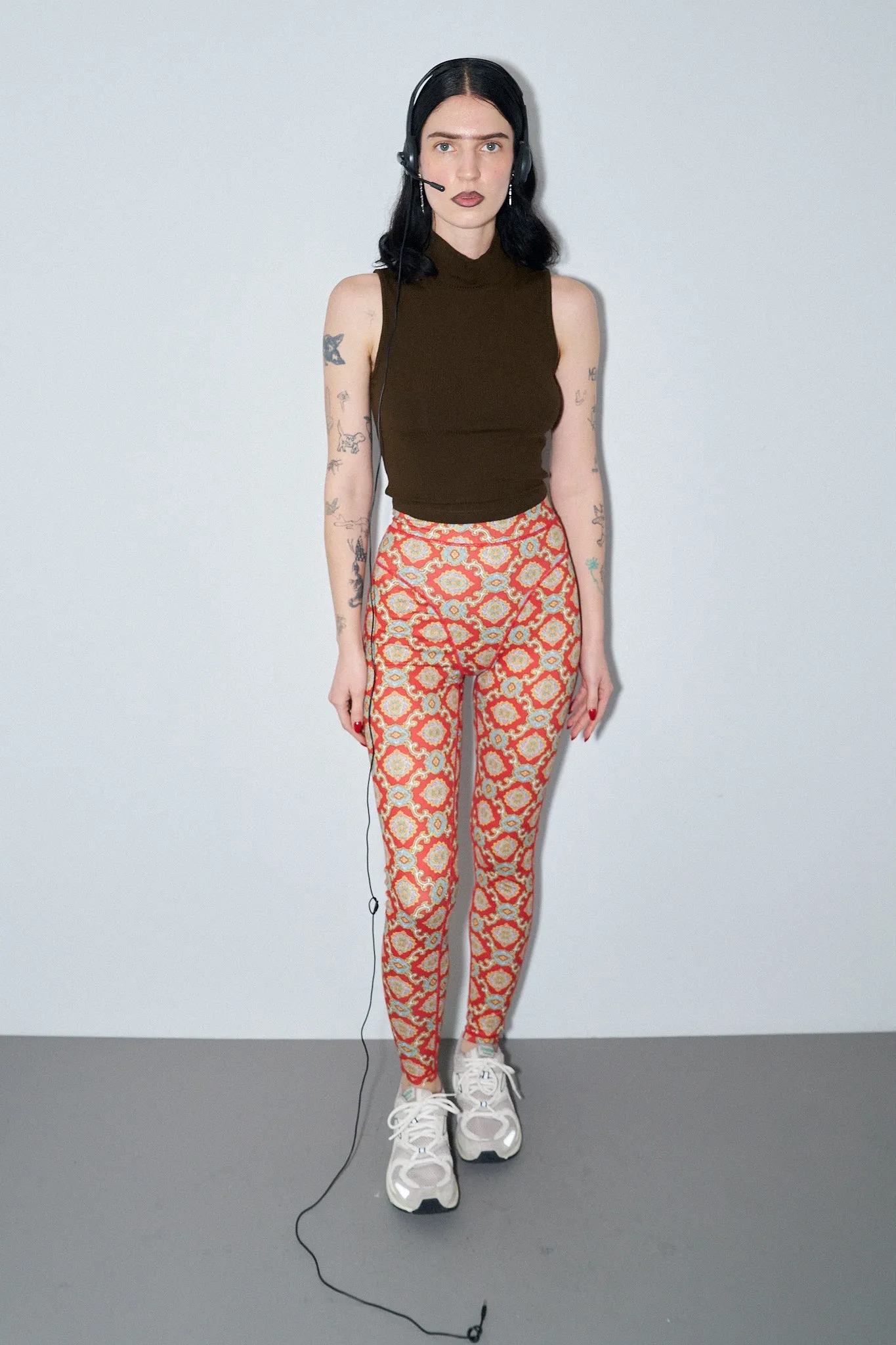 5 left - Fancy Red Couch Thong Yoga Leggings sold by Fashion Brand Company product image thumbnail 5