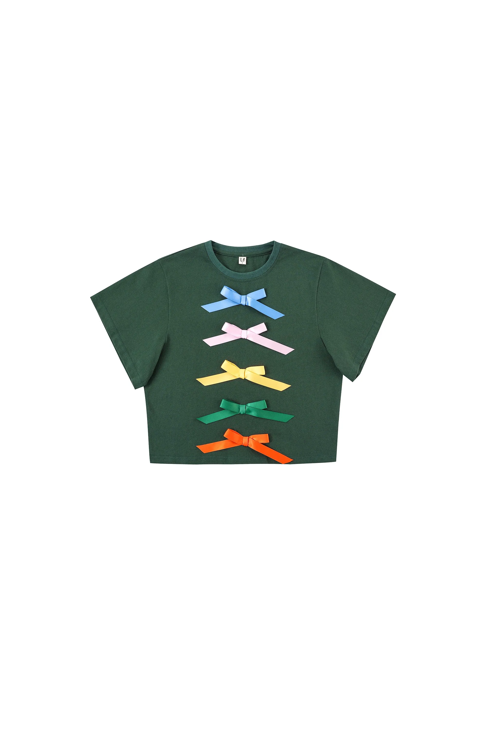 1 left - 5 Bow Green Tommy Tee sold by Fashion Brand Company product image thumbnail 2