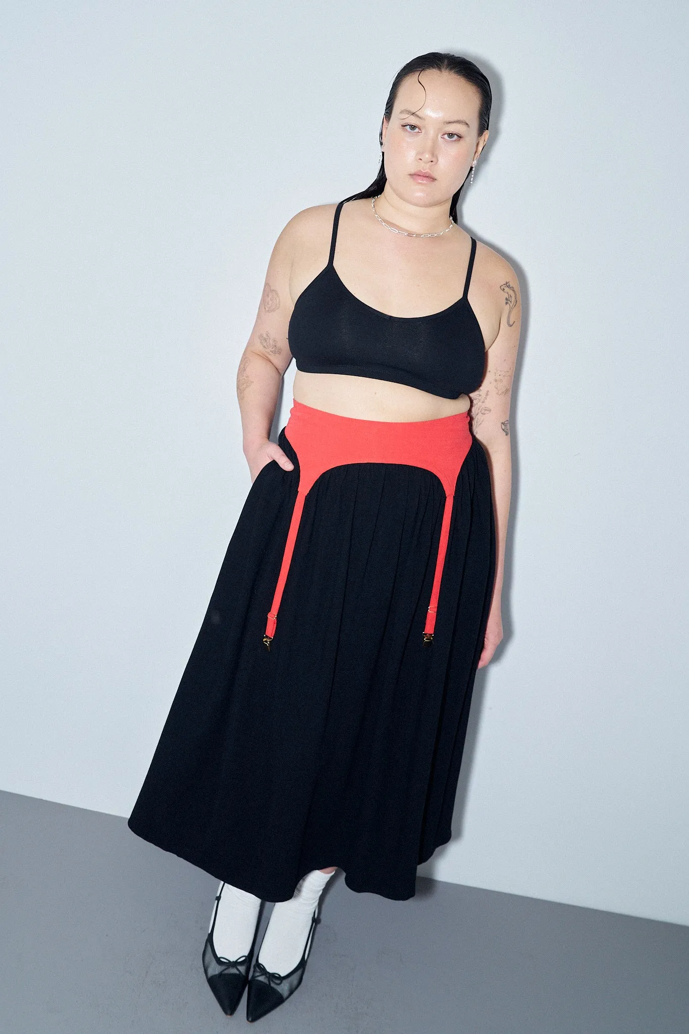 Lounge Cotton Bralette Black sold by Fashion Brand Company product image thumbnail 4