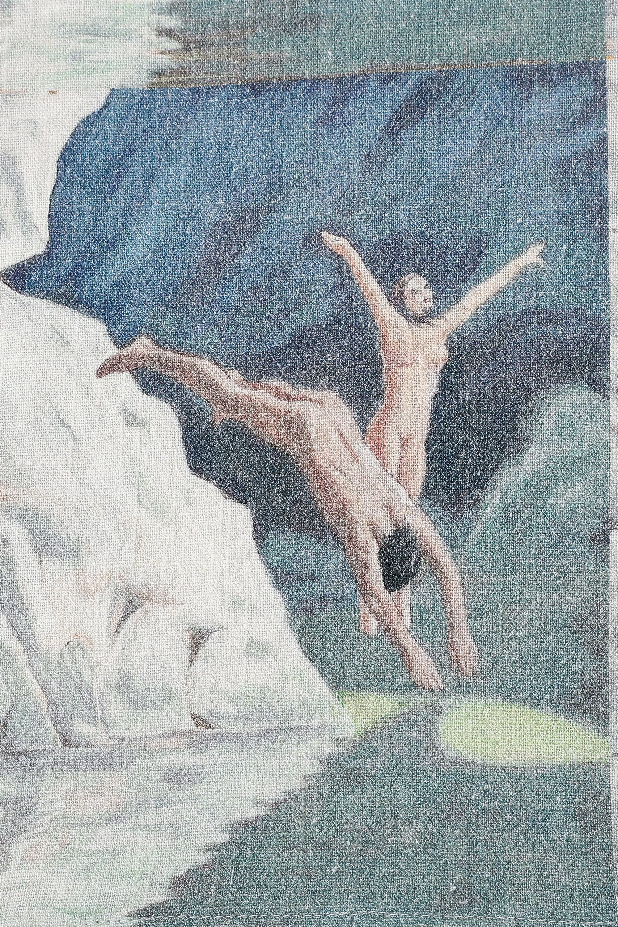 Linen Pantaloons & Tube Top Set Nude Divers sold by Fashion Brand Company product image thumbnail 2