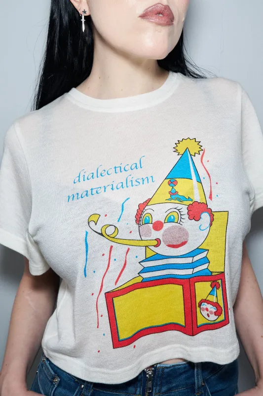 Dialectical Materialism Wool Blend Tommy Tee made by Fashion Brand Company