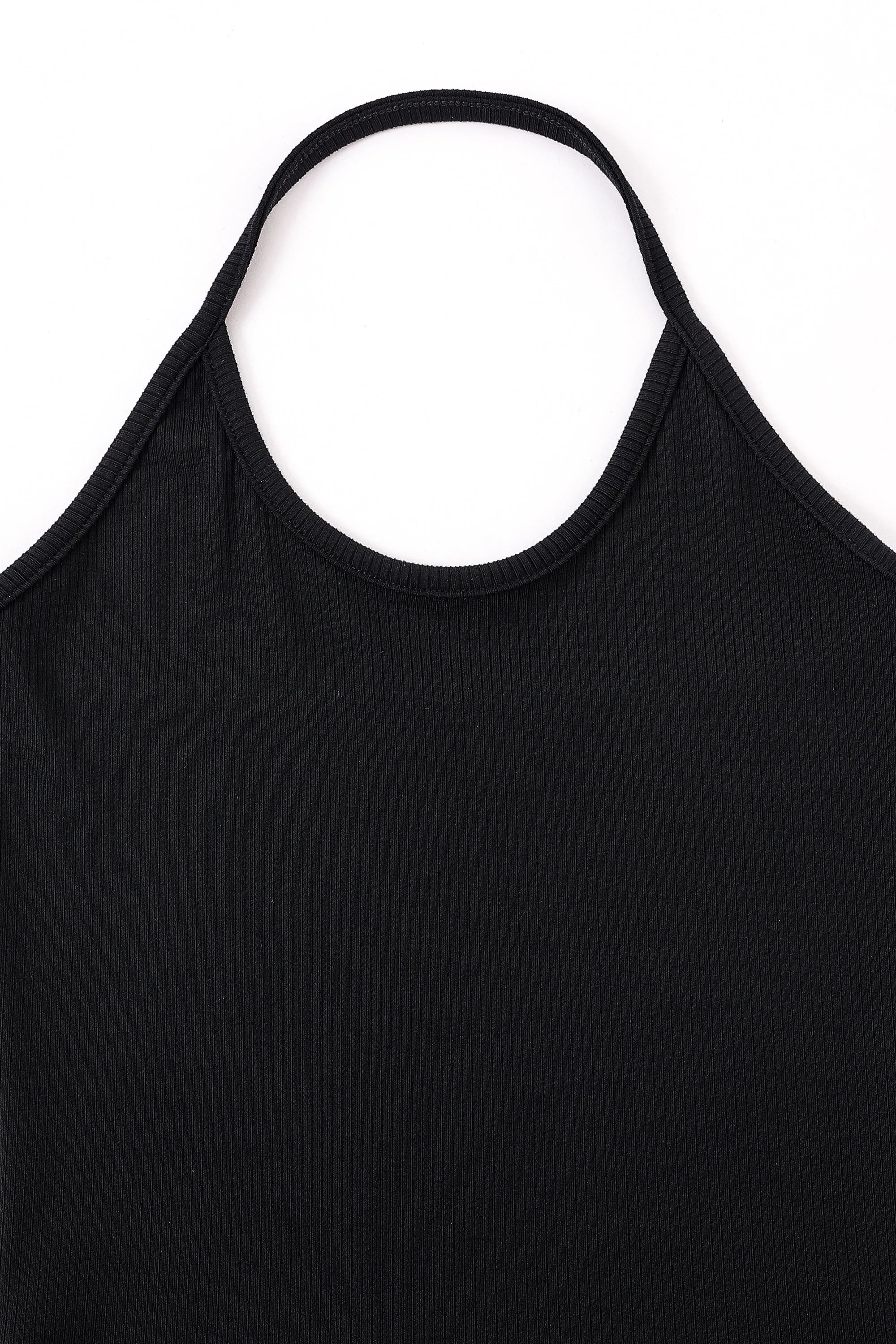 Tencel Rib Halter Top sold by Fashion Brand Company product image thumbnail 3