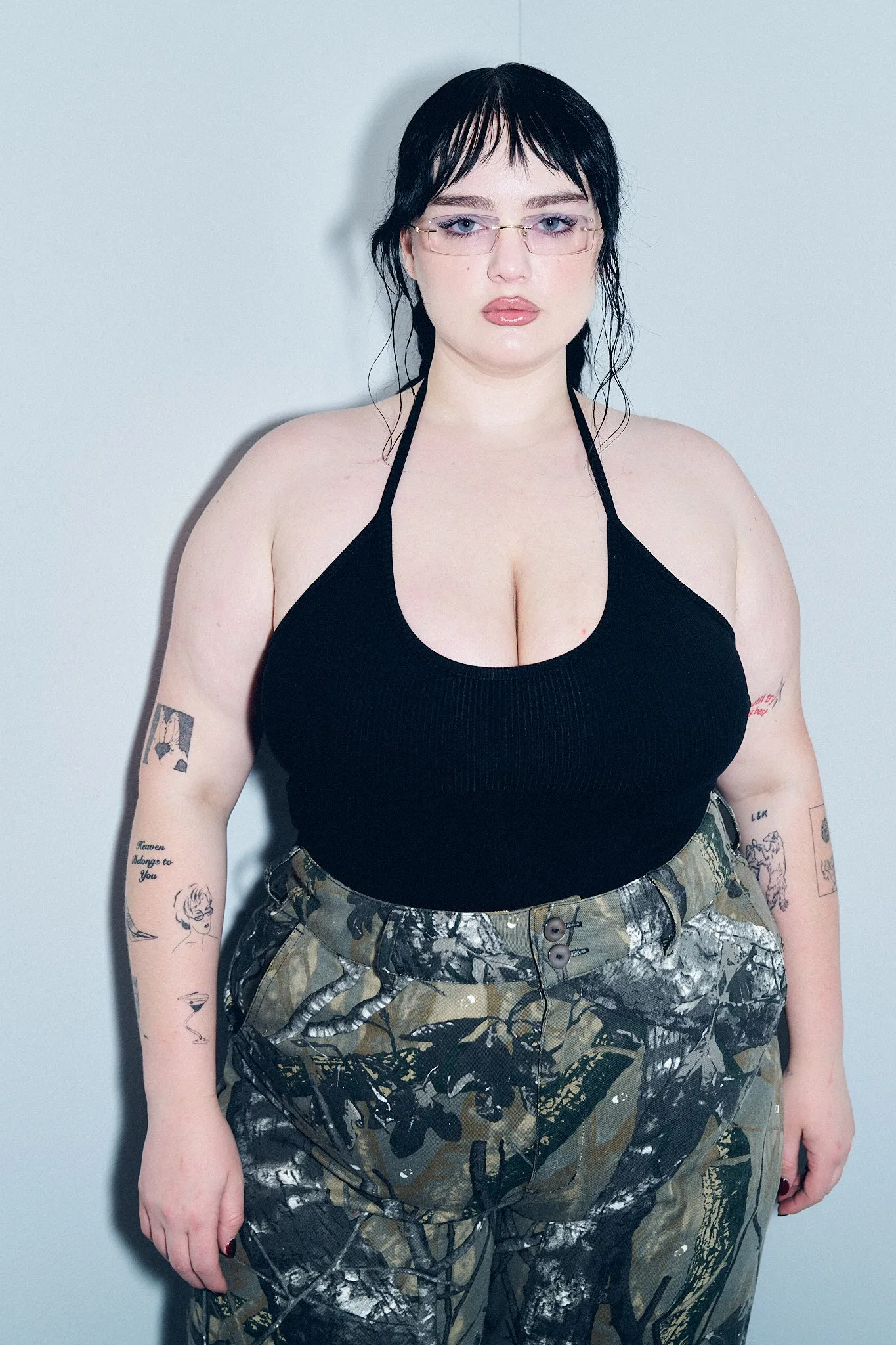 Tencel Rib Halter Top sold by Fashion Brand Company