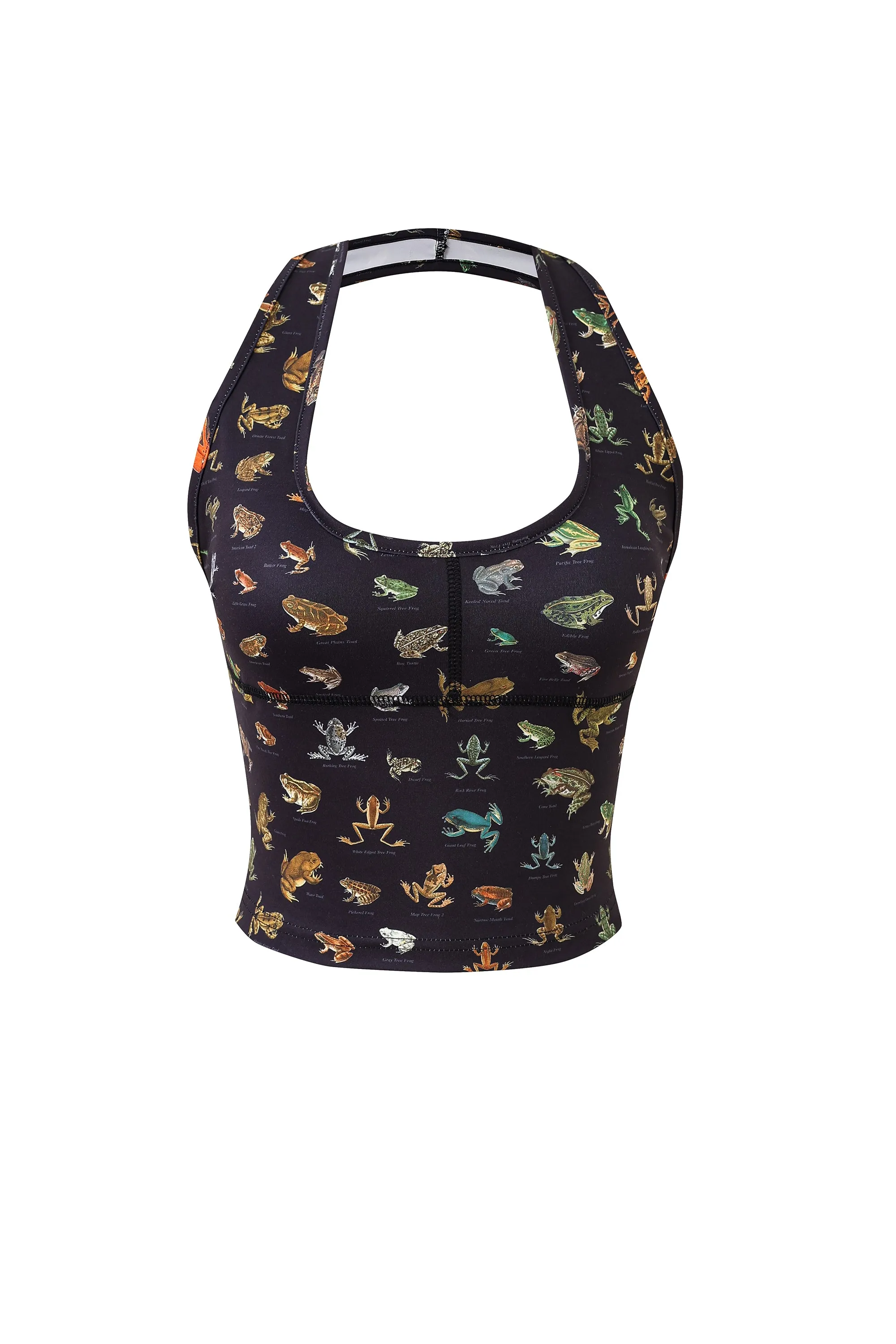 Yoga Halter Top Favorite Frogs sold by Fashion Brand Company