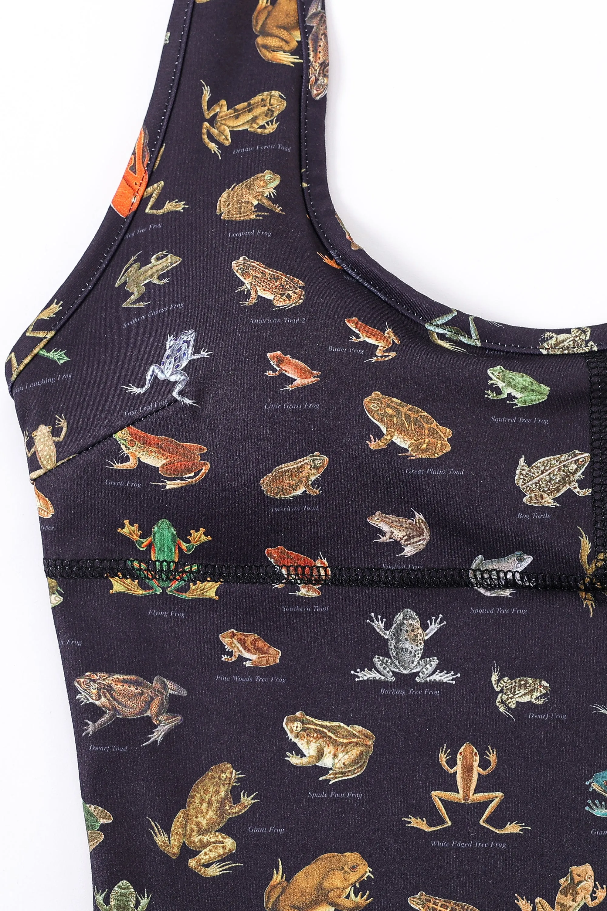 Yoga Halter Top Favorite Frogs sold by Fashion Brand Company product image thumbnail 2