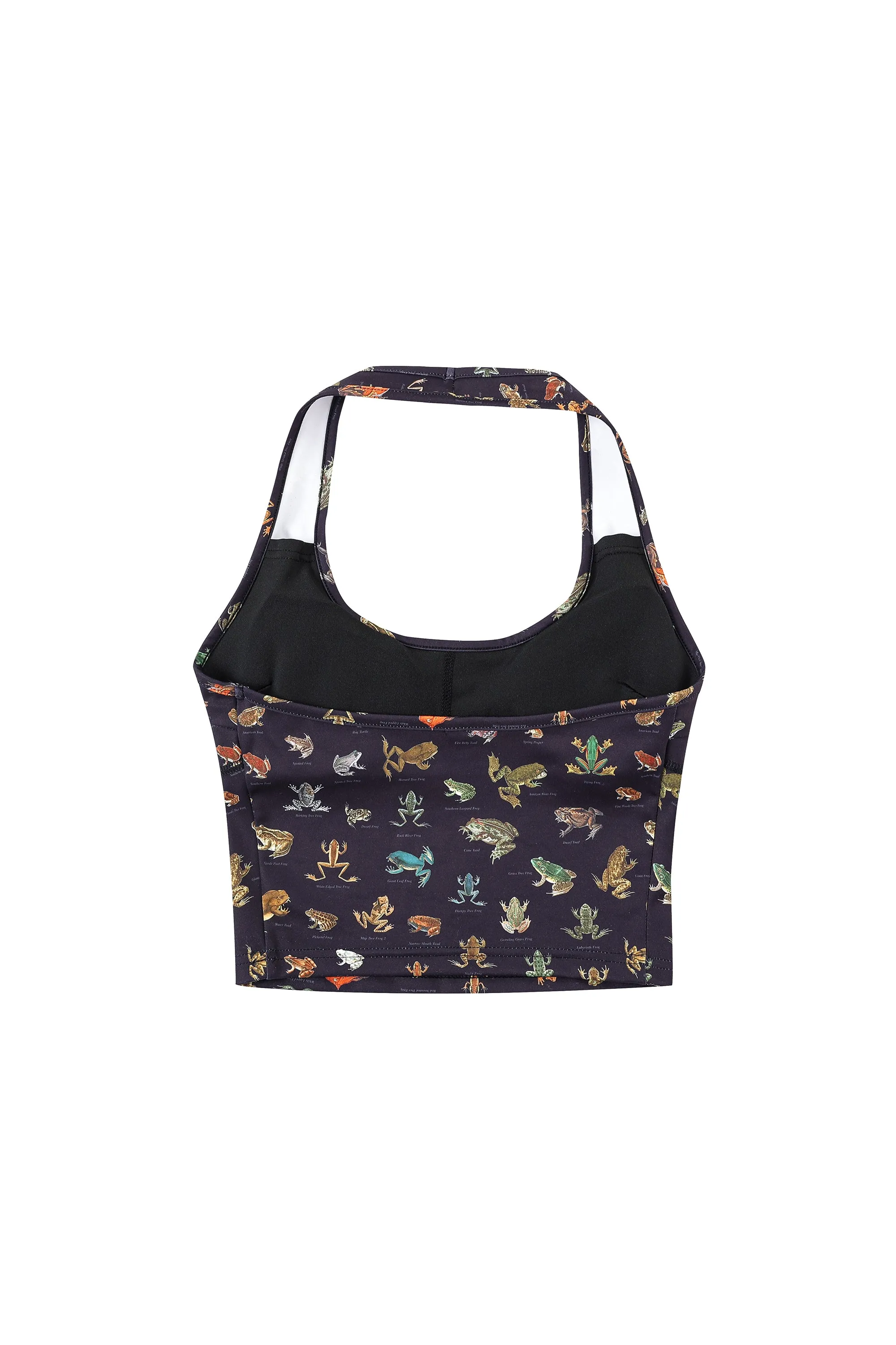 Yoga Halter Top Favorite Frogs sold by Fashion Brand Company product image thumbnail 4