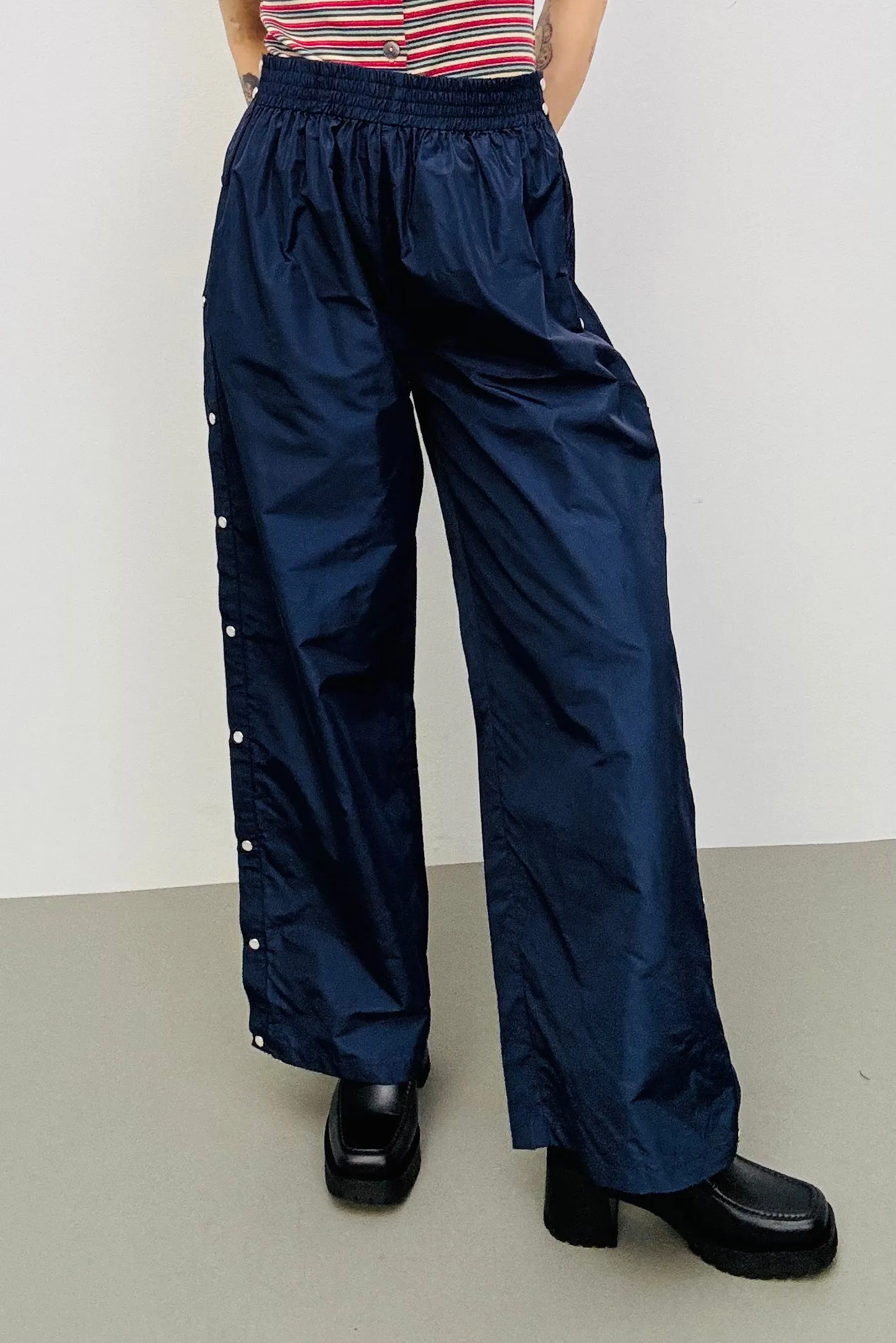 SAMPLE #249 - S/M Navy Windbreaker Sport Pants sold by Fashion Brand Company product image thumbnail 2