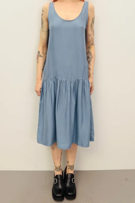 SAMPLE #323 - M Icy Cupro Midi Dress made by Fashion Brand Company