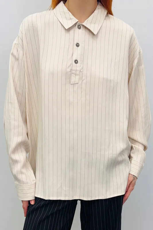 SAMPLE #320 - Unisex S Baseball Tencel  Blouse sold by Fashion Brand Company