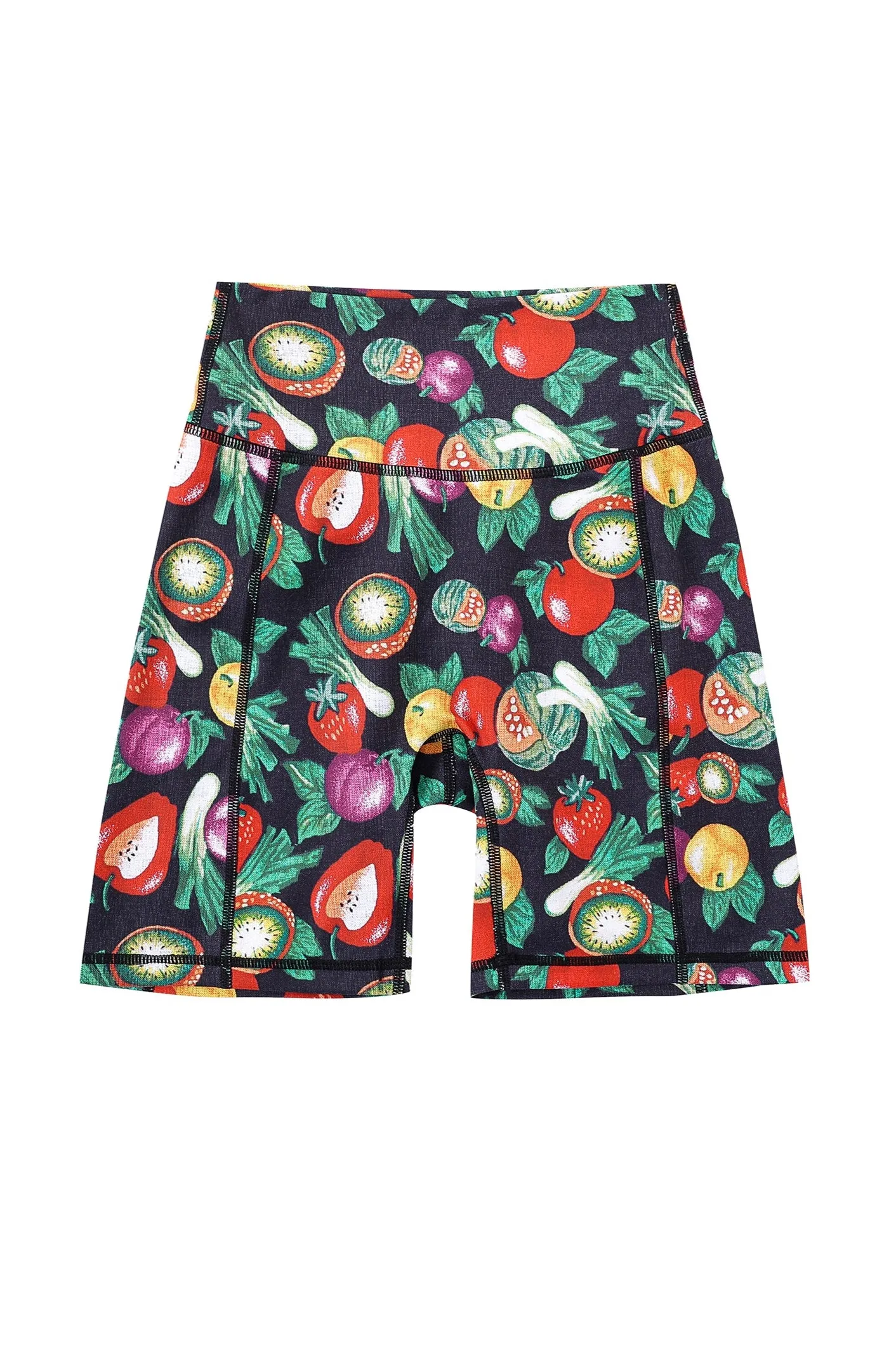 3 left. -Yoga Shorts Vegetable Medley sold by Fashion Brand Company product image thumbnail 2
