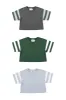 Crop Football T-Shirt Green sold by Fashion Brand Company