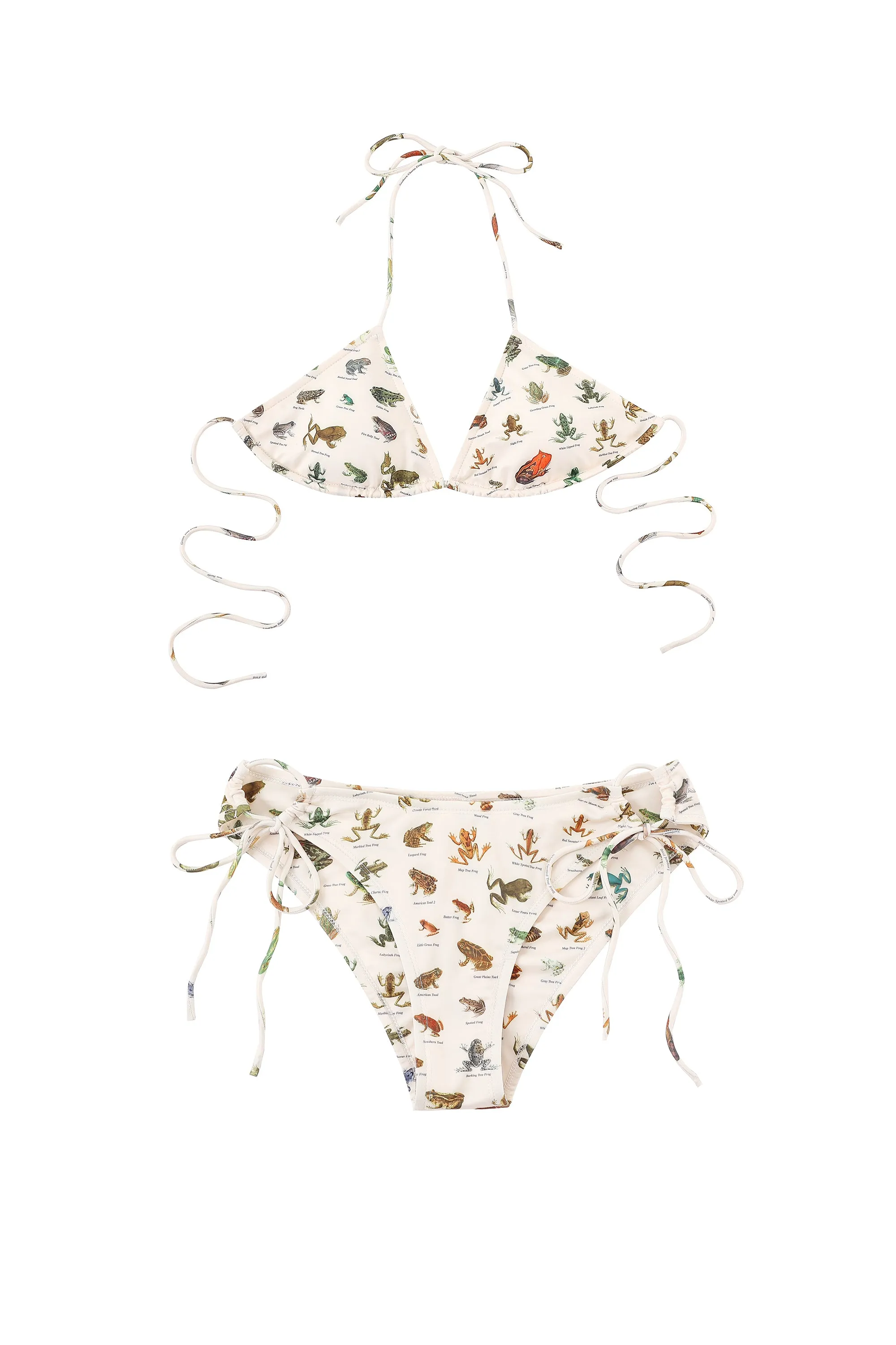 2 left - String Bikini Set Favorite Frogs sold by Fashion Brand Company