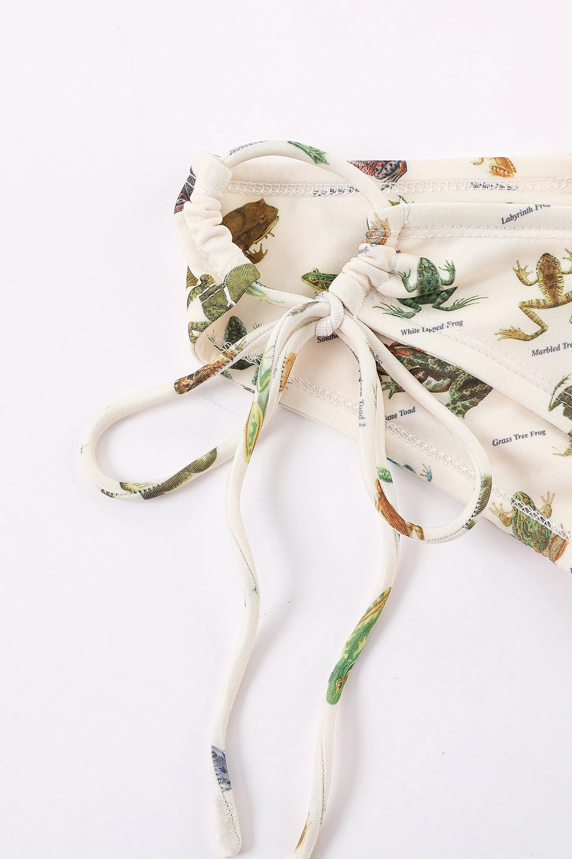 2 left - String Bikini Set Favorite Frogs sold by Fashion Brand Company product image thumbnail 3