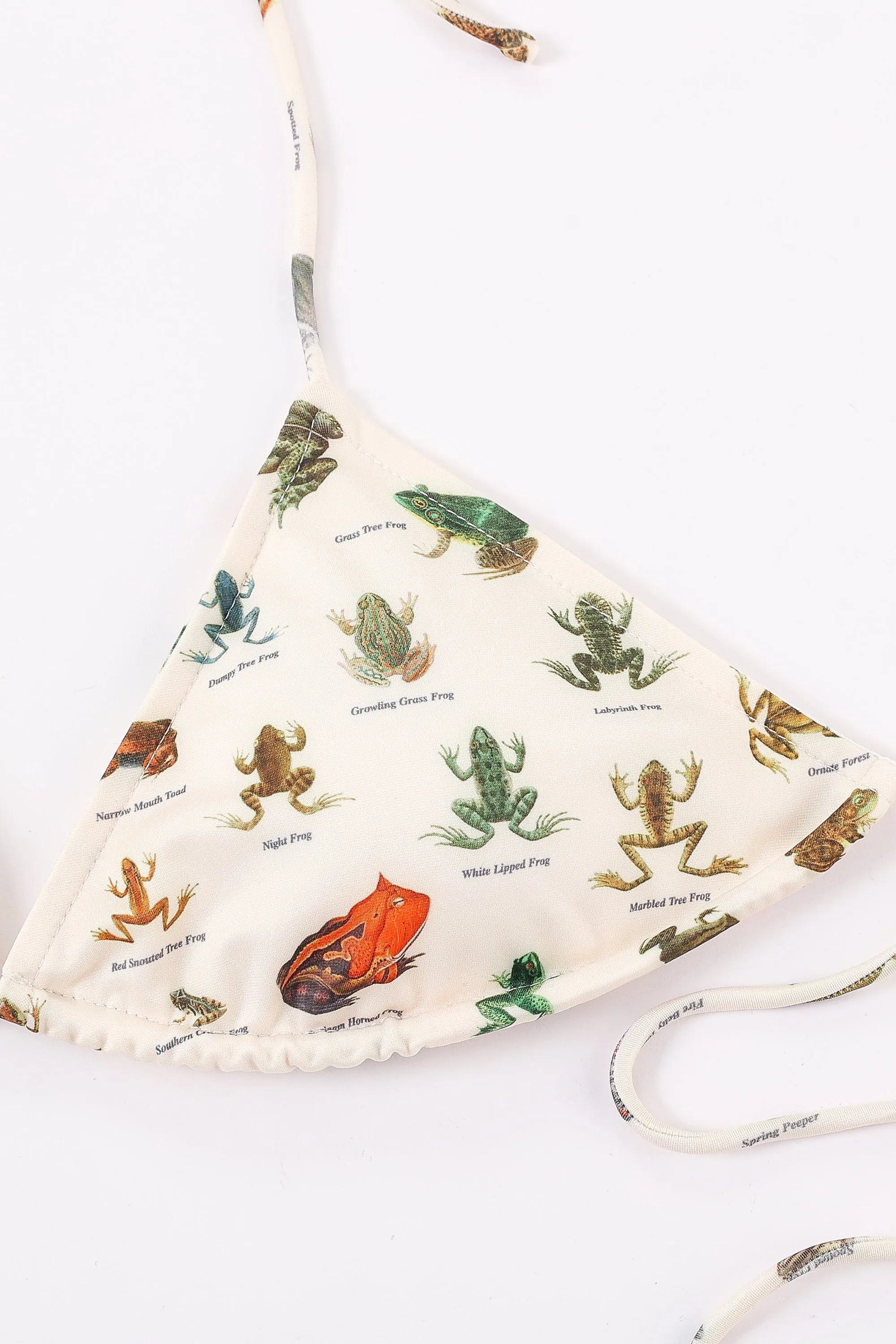 2 left - String Bikini Set Favorite Frogs sold by Fashion Brand Company product image thumbnail 2