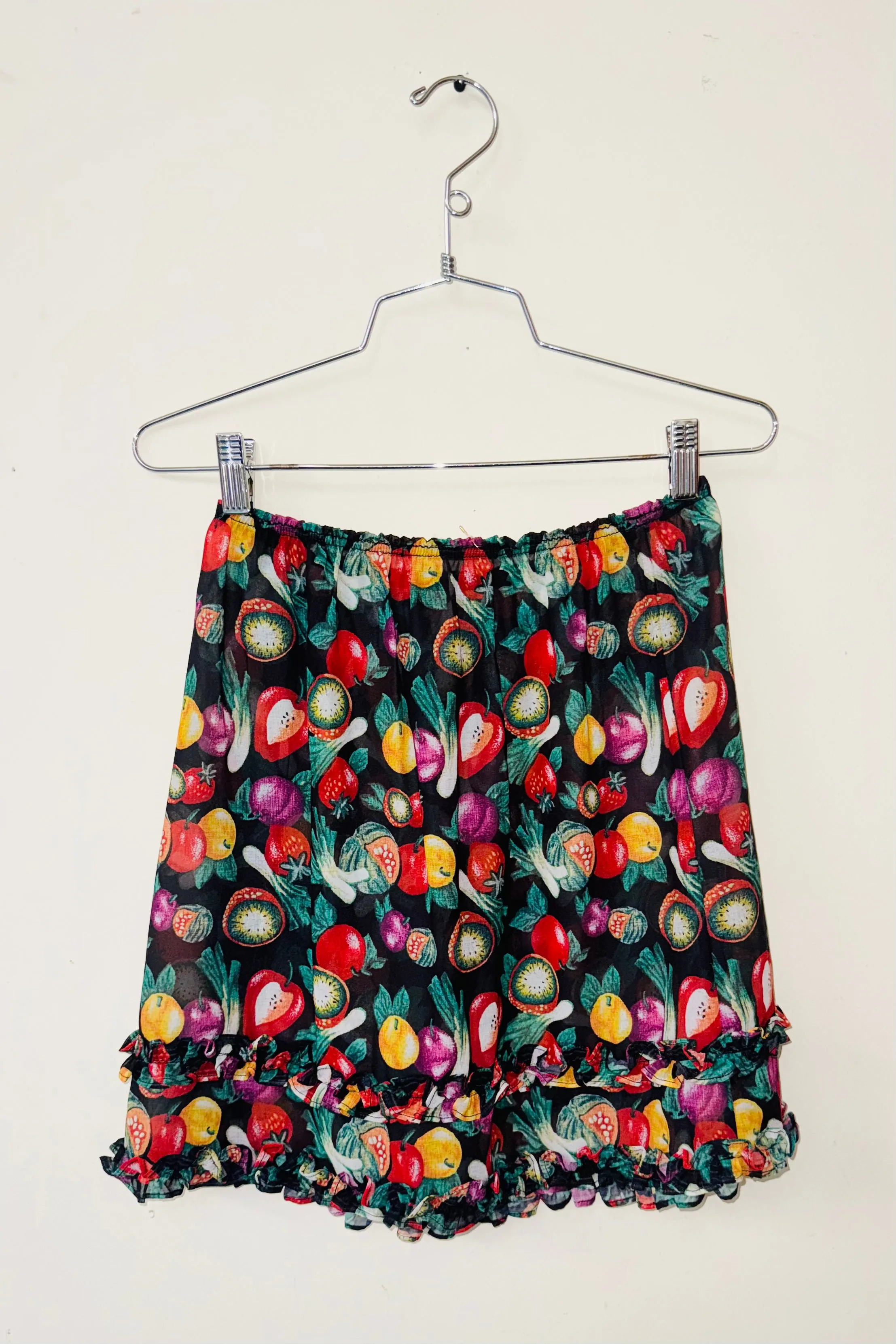 SAMPLE #440 - S Vegetable Medley Chiffon Skirt sold by Fashion Brand Company