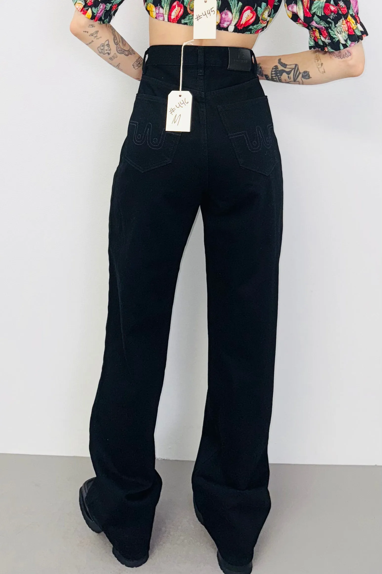 SAMPLE #446 - M Black TALL Jeans sold by Fashion Brand Company product image thumbnail 2