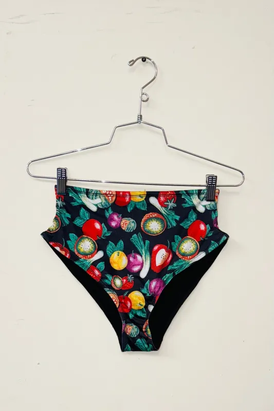 SAMPLE #430 - S Vegetable Medley Bathing Suit Bottoms made by Fashion Brand Company