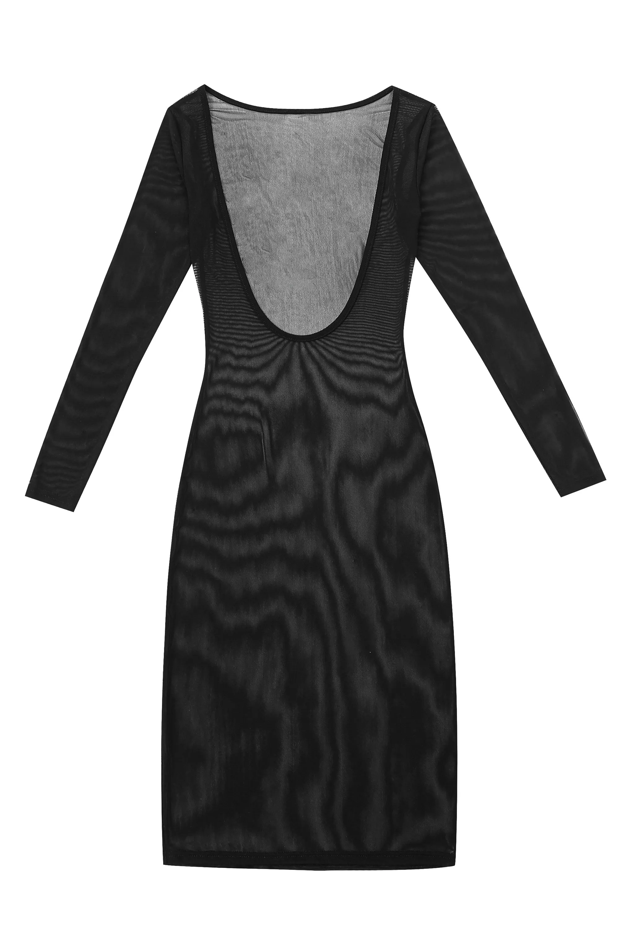 2 left - Reversible Black Mesh Sex Dress sold by Fashion Brand Company product image thumbnail 3