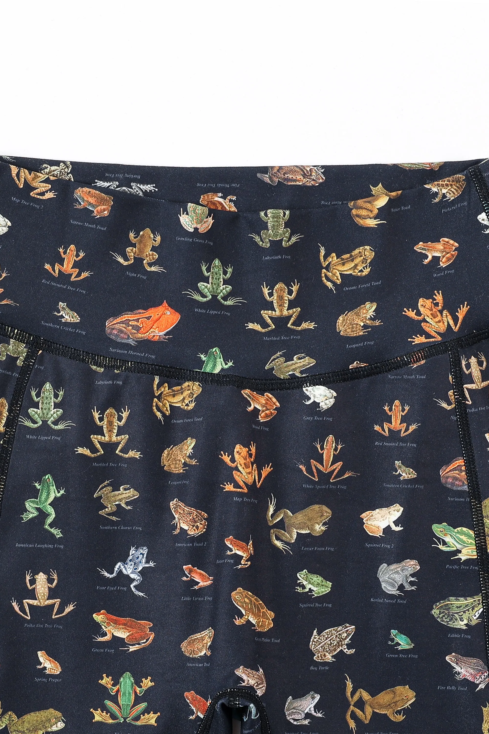 Yoga Shorts Favorite Frogs sold by Fashion Brand Company product image thumbnail 5