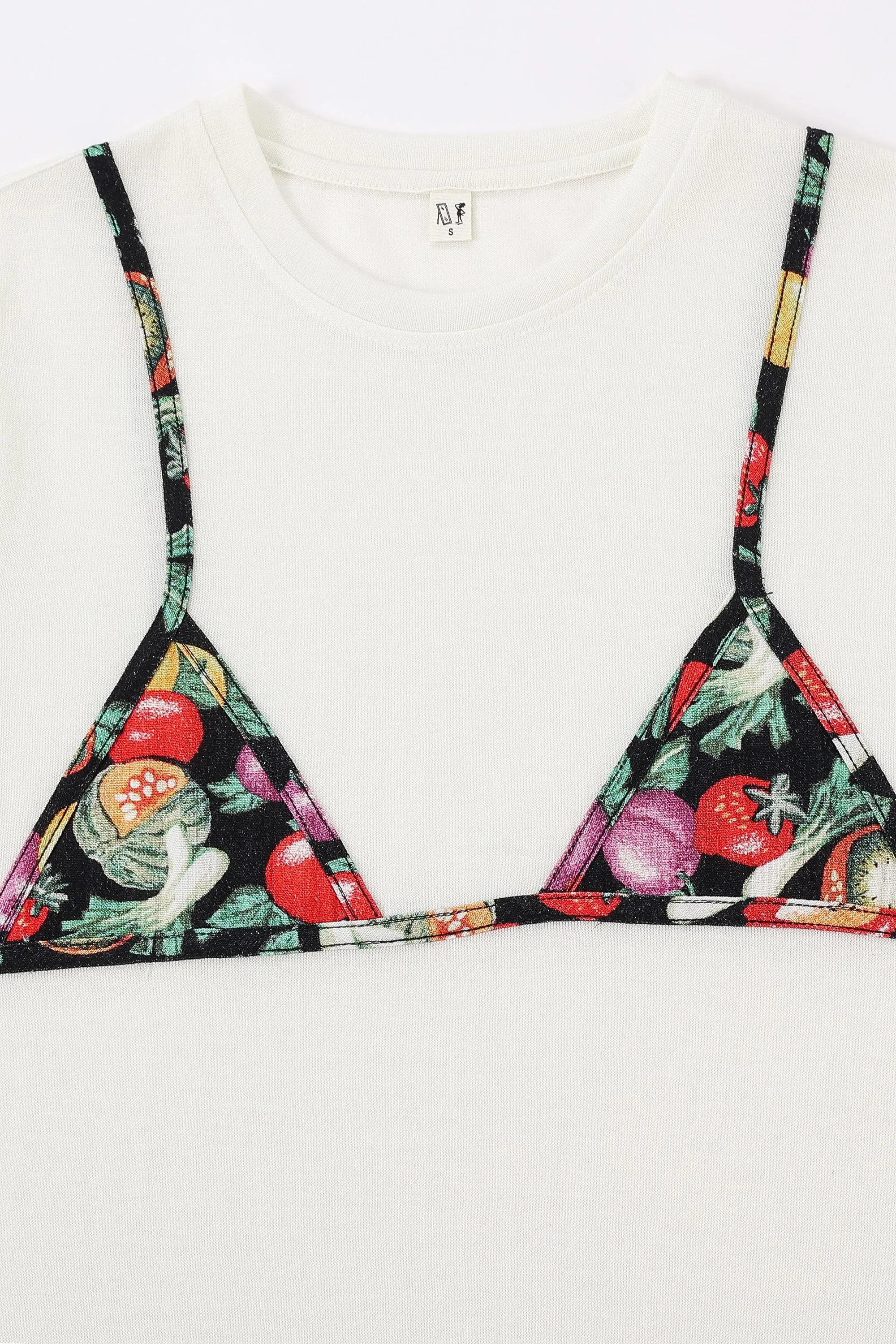 Bikini Bod T-Shirt Dress Vegetable Medley sold by Fashion Brand Company product image thumbnail 4