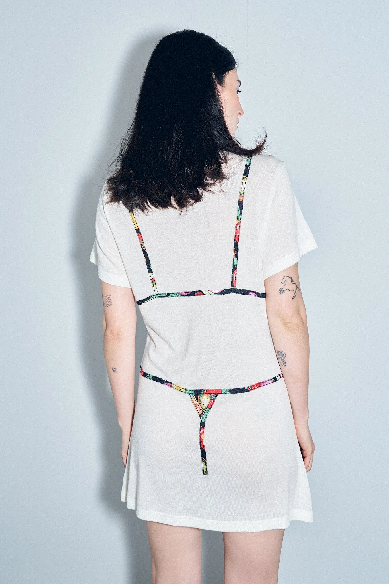 Bikini Bod T-Shirt Dress Vegetable Medley sold by Fashion Brand Company product image thumbnail 5