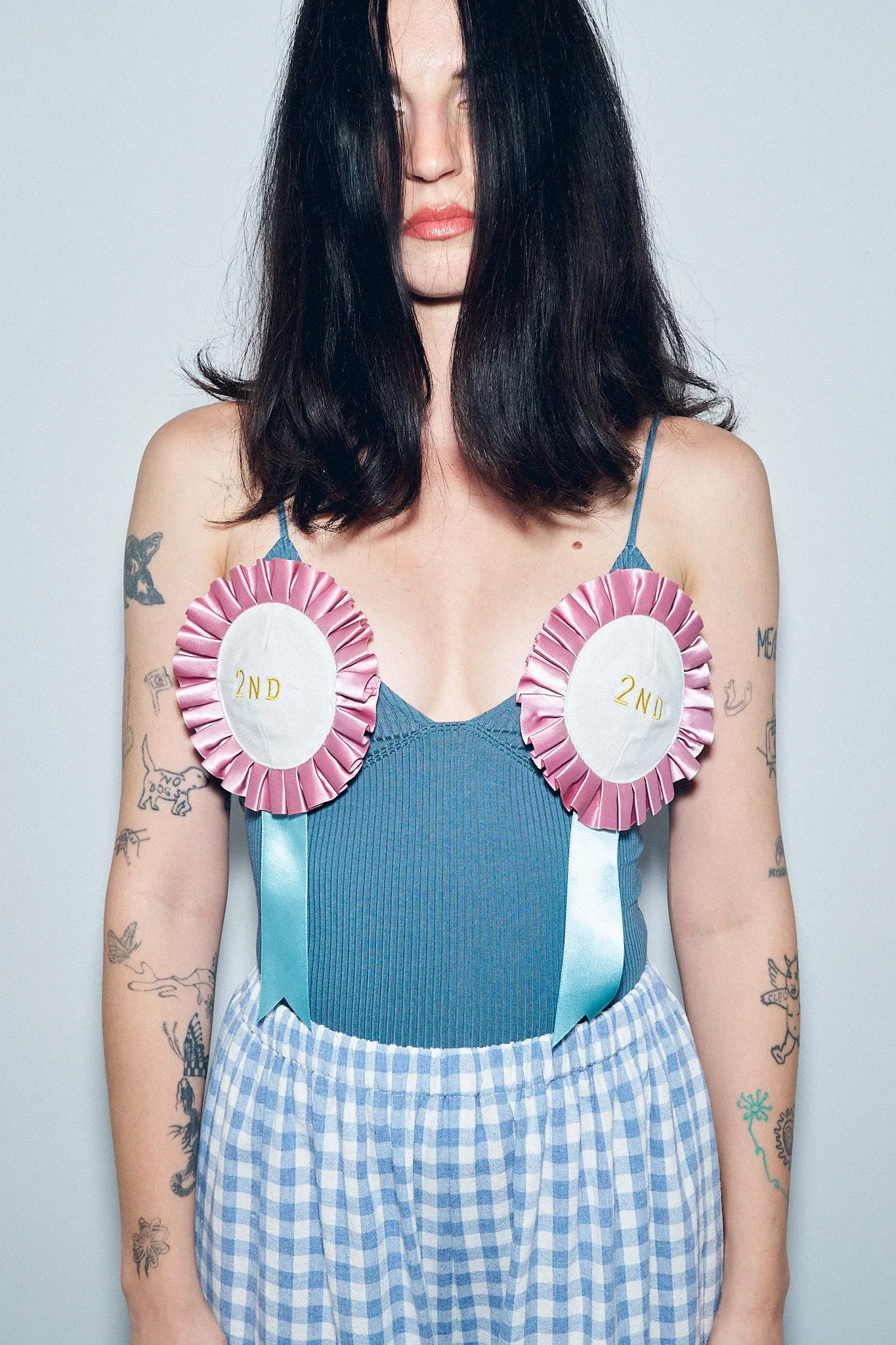 2 left - 2nd Place The Date Cami Tencel Rib Blue sold by Fashion Brand Company product image thumbnail 2