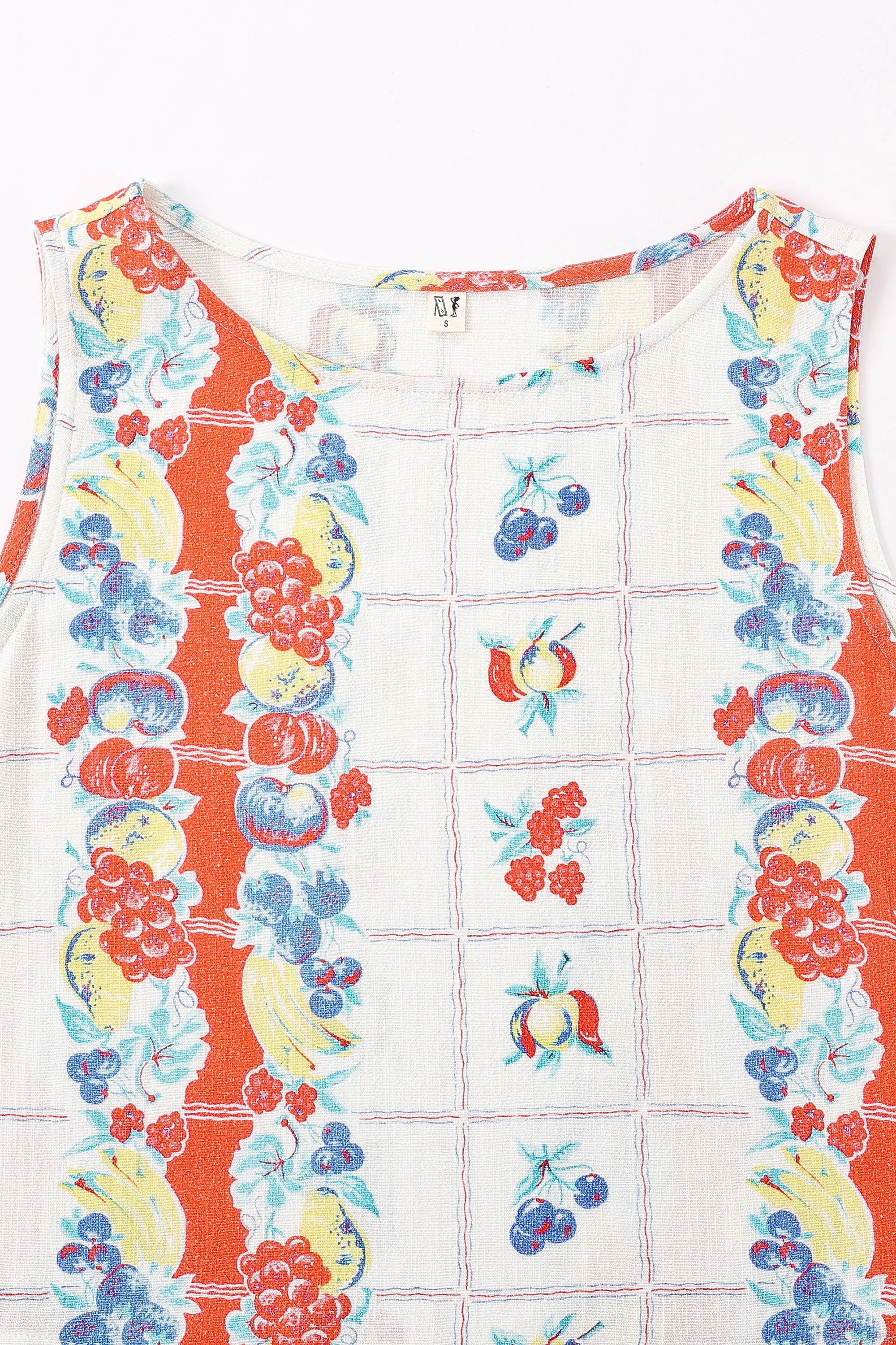 3 left - Shift Tank Soft Linen Fruity sold by Fashion Brand Company product image thumbnail 3