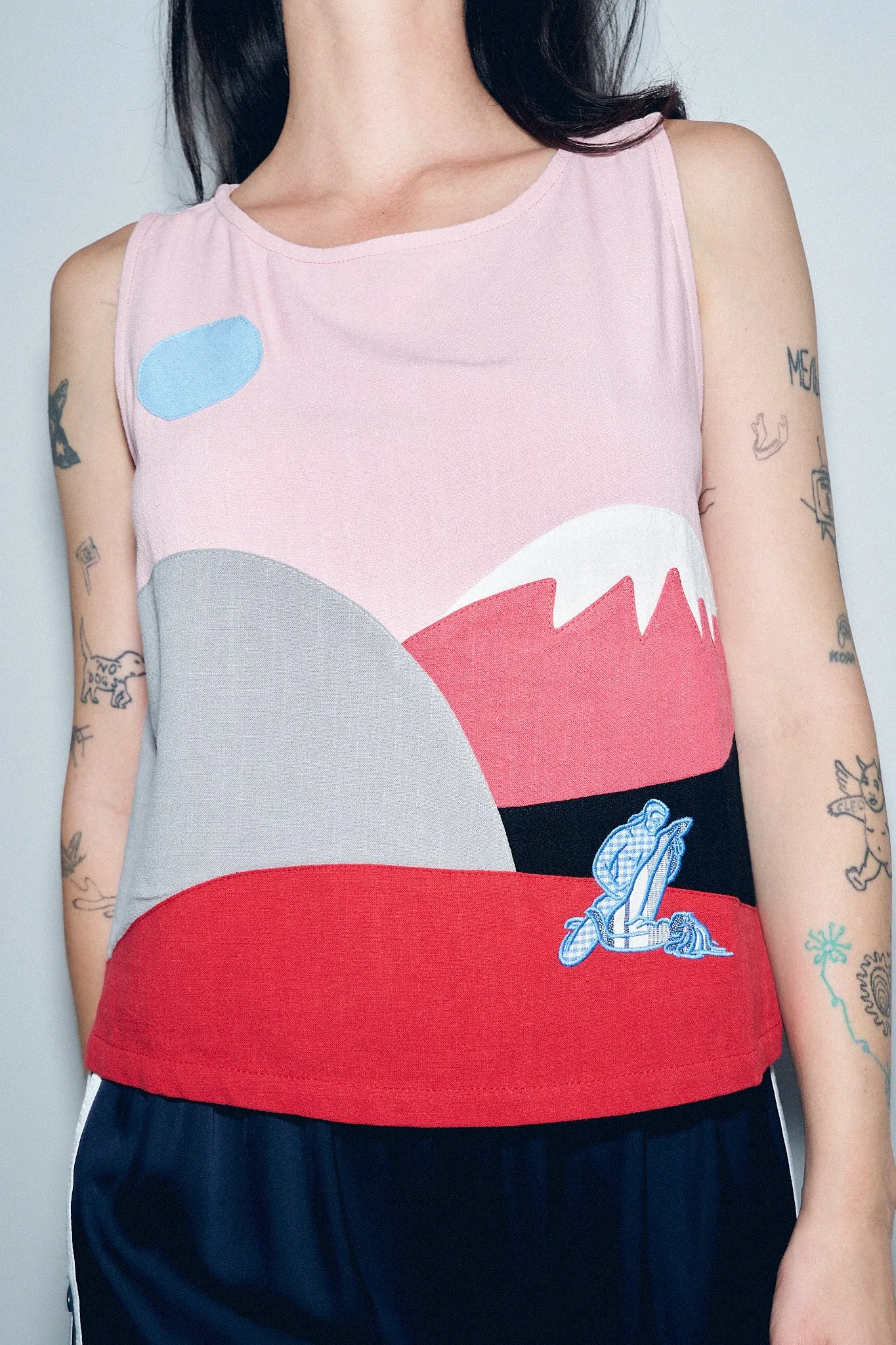 3 left - I Want to Lay With You On A Mountain Linen Shift Tank sold by Fashion Brand Company