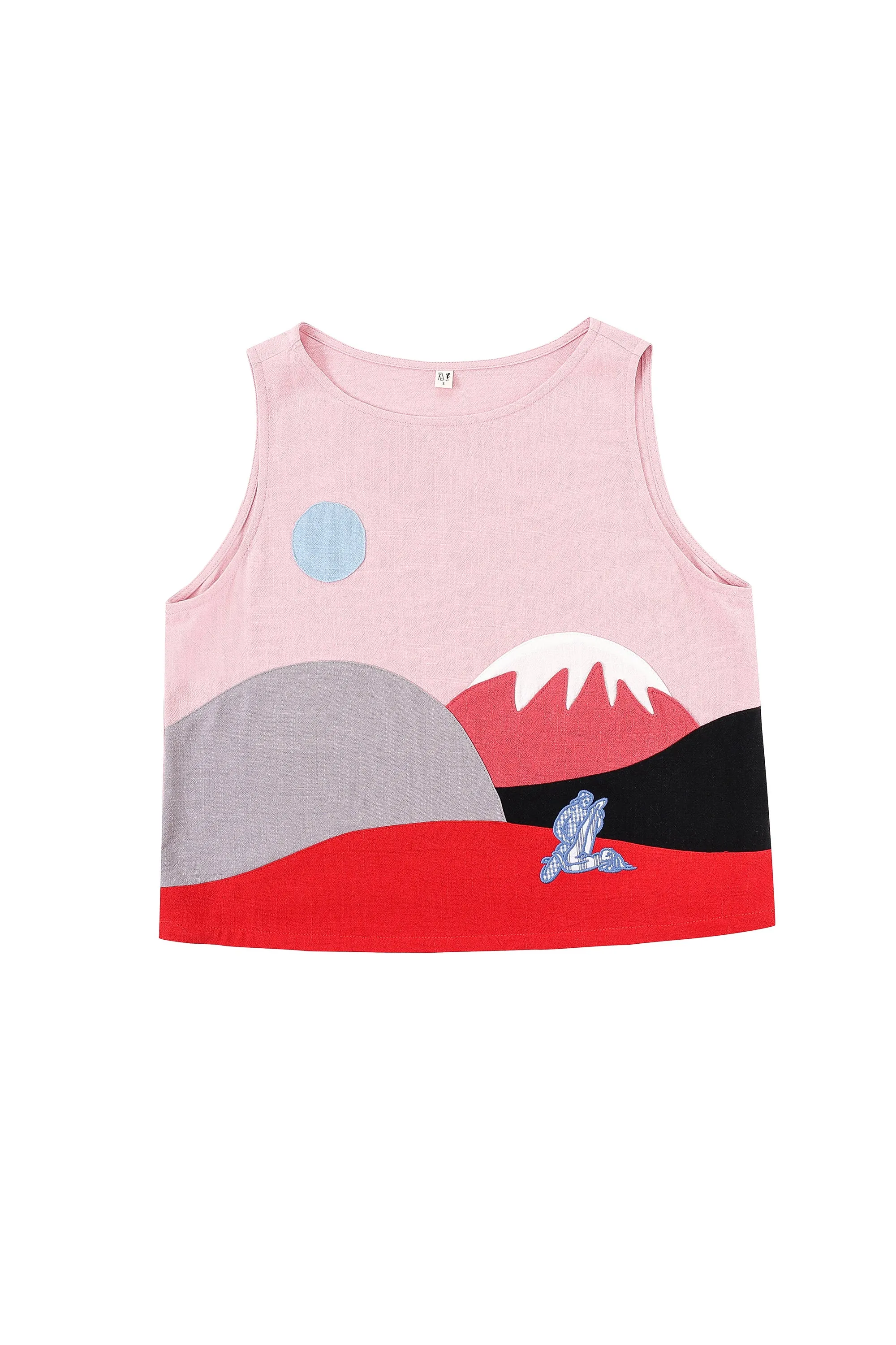 3 left - I Want to Lay With You On A Mountain Linen Shift Tank sold by Fashion Brand Company product image thumbnail 4