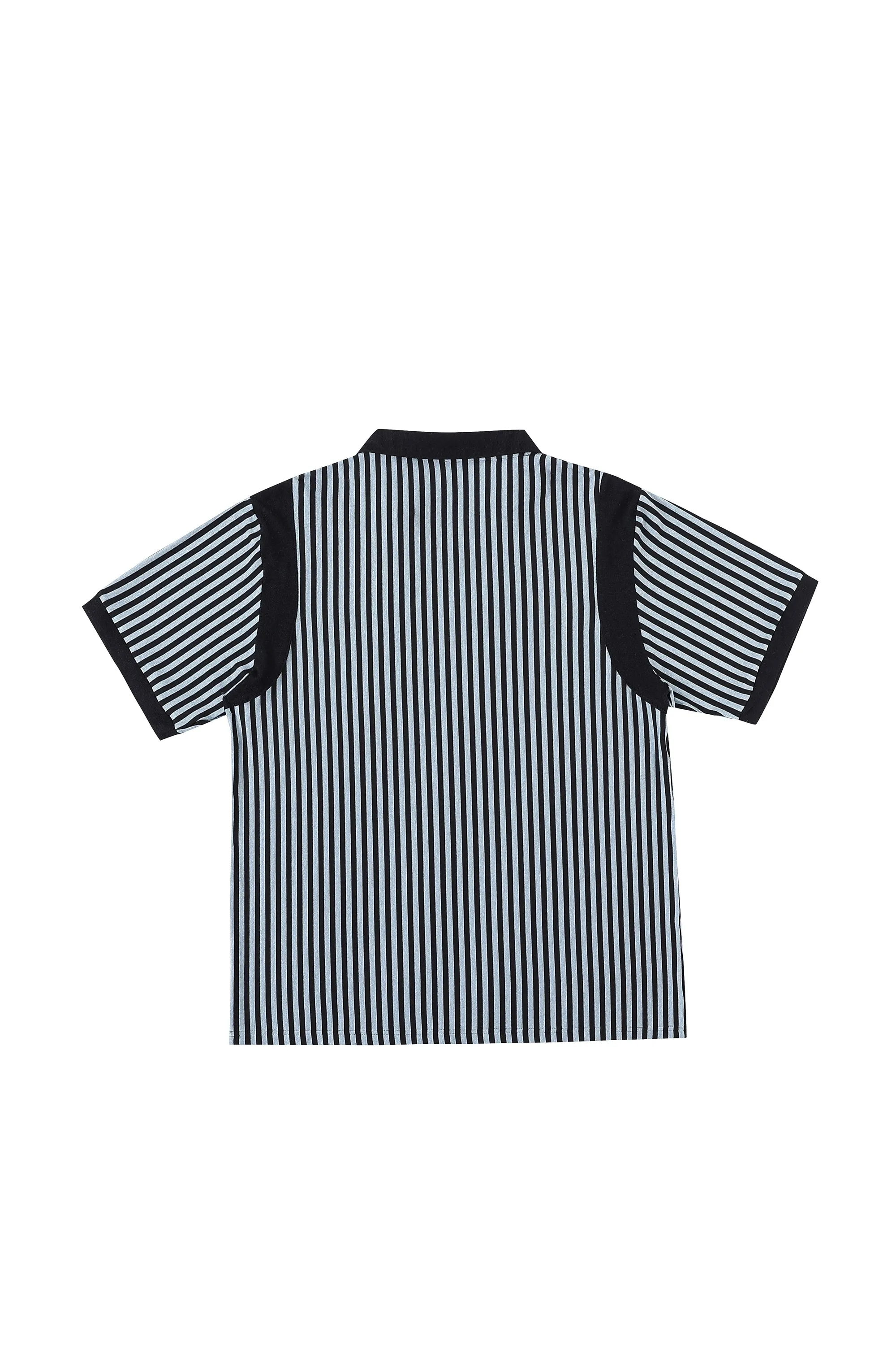 Unisex Sport Polo Blue Stripe sold by Fashion Brand Company product image thumbnail 4