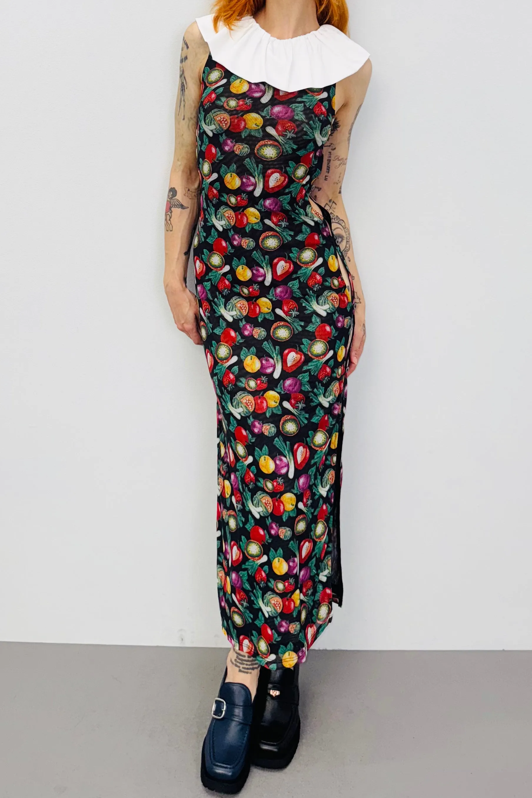 SAMPLE #451 - S Vegetable Melody Mesh Clown Maxi sold by Fashion Brand Company product image thumbnail 2