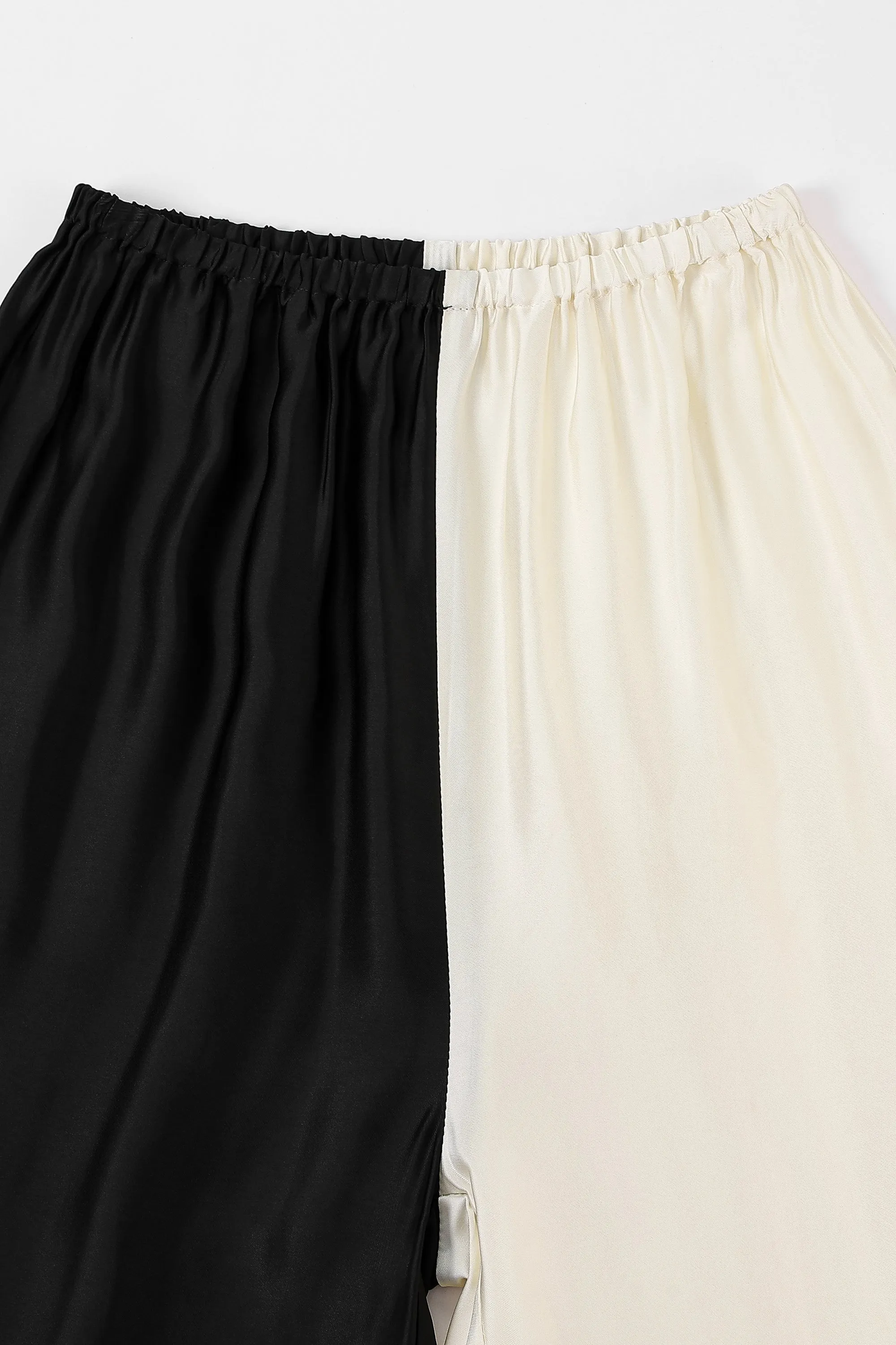 1 left - Satin Two Toned Pants sold by Fashion Brand Company product image thumbnail 4