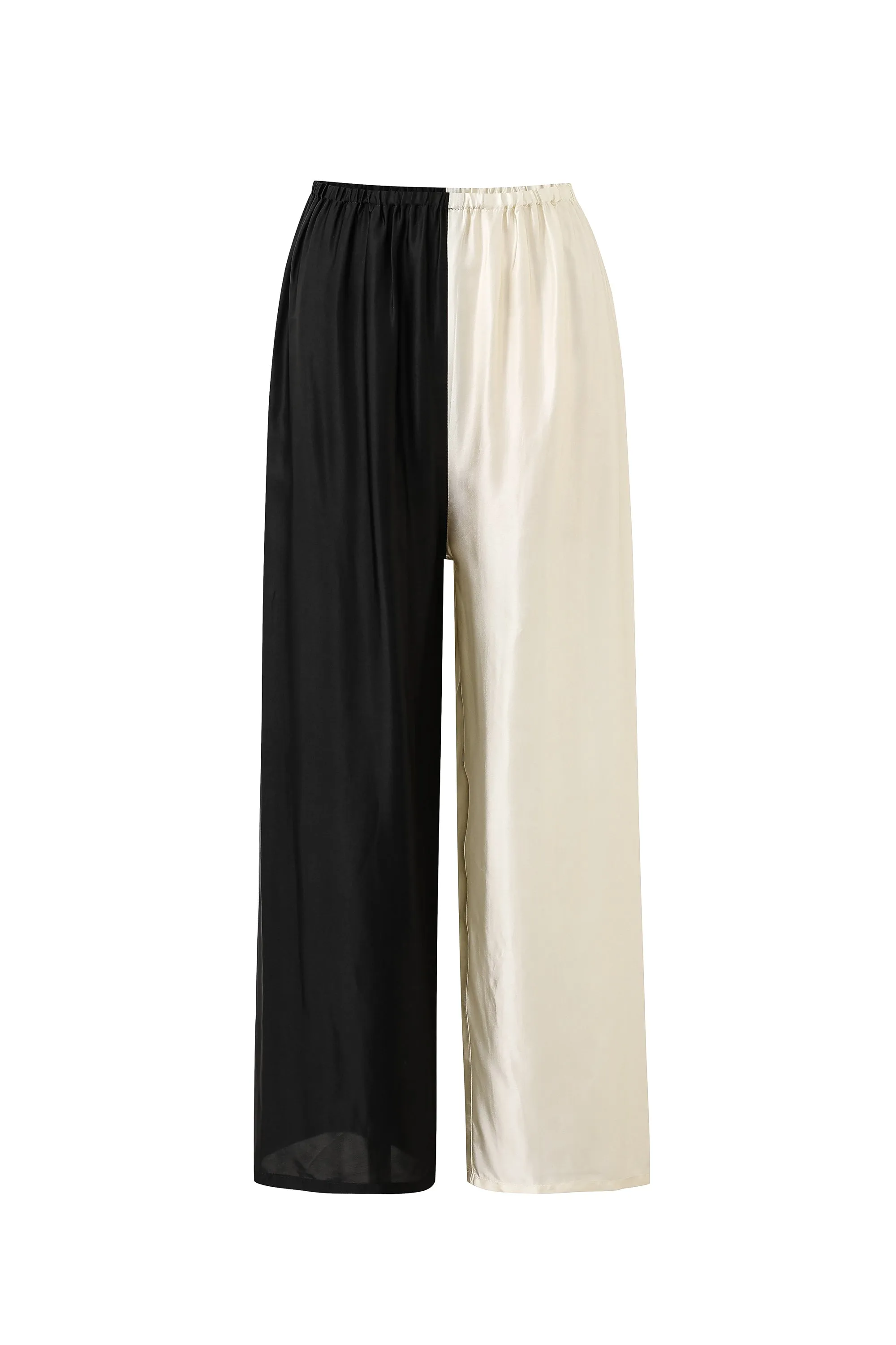 1 left - Satin Two Toned Pants sold by Fashion Brand Company product image thumbnail 2
