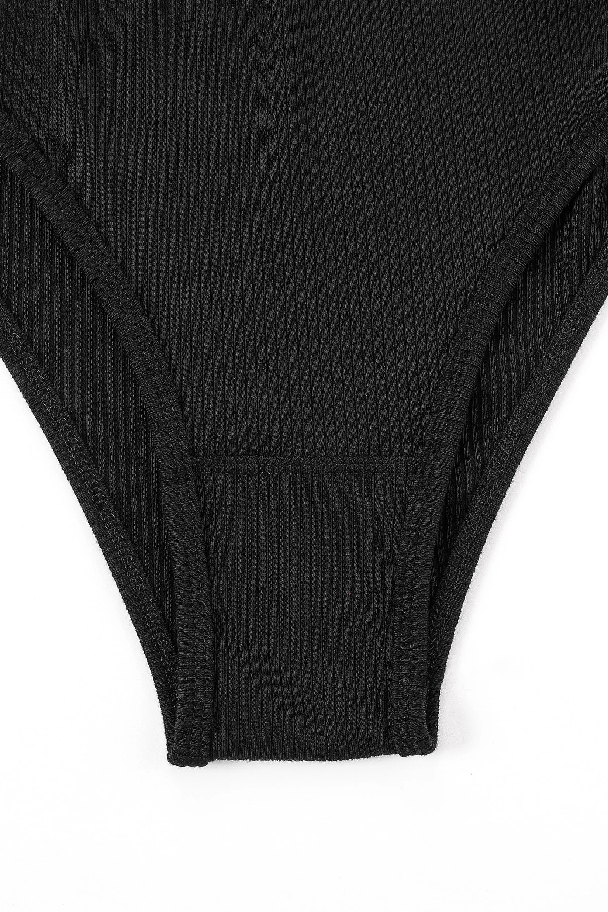 High Waist Underwear Tencel Rib Black sold by Fashion Brand Company product image thumbnail 3