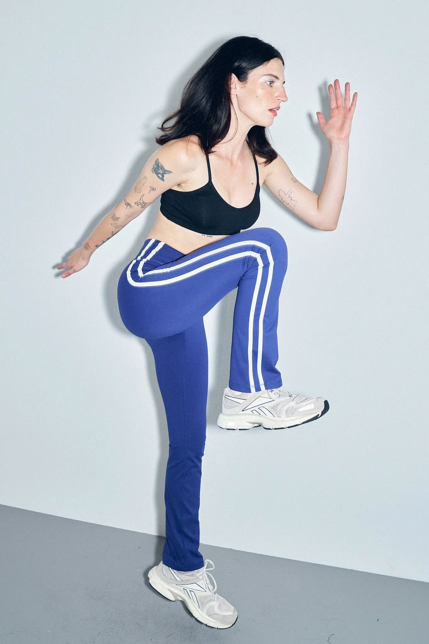 Sporty Spice Yoga Pants Navy sold by Fashion Brand Company product image thumbnail 3