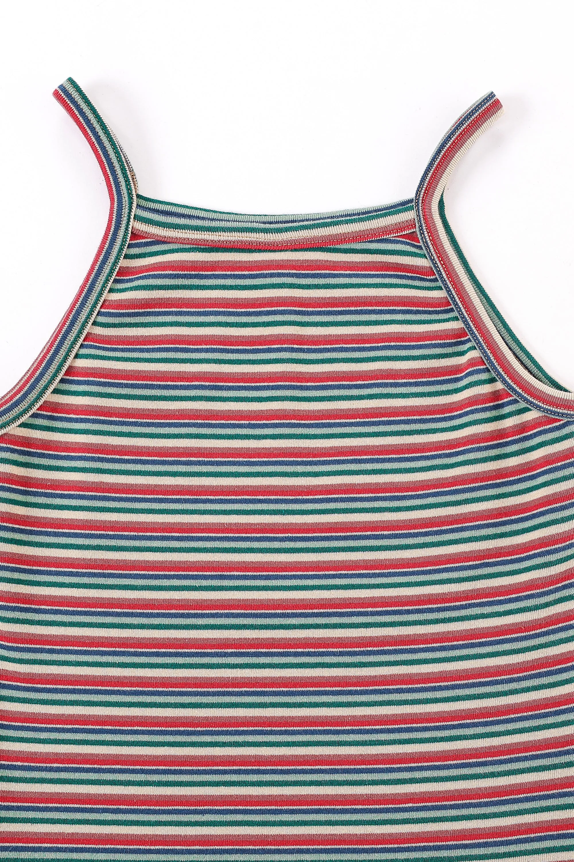 1 left - Camp Tank Red Stripe Cotton sold by Fashion Brand Company product image thumbnail 3