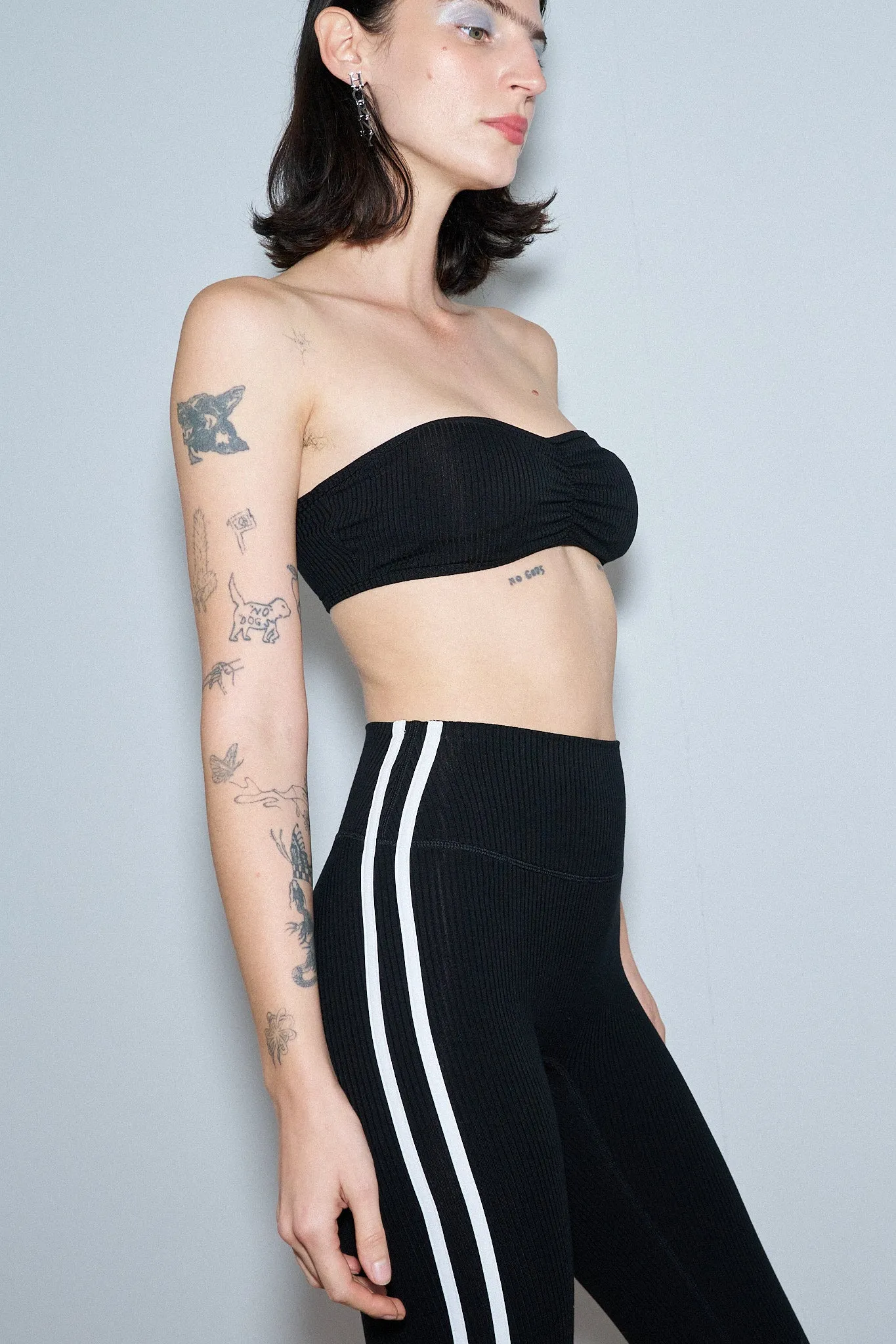 Tencel Rib Scrunch Tube Bra sold by Fashion Brand Company product image thumbnail 5