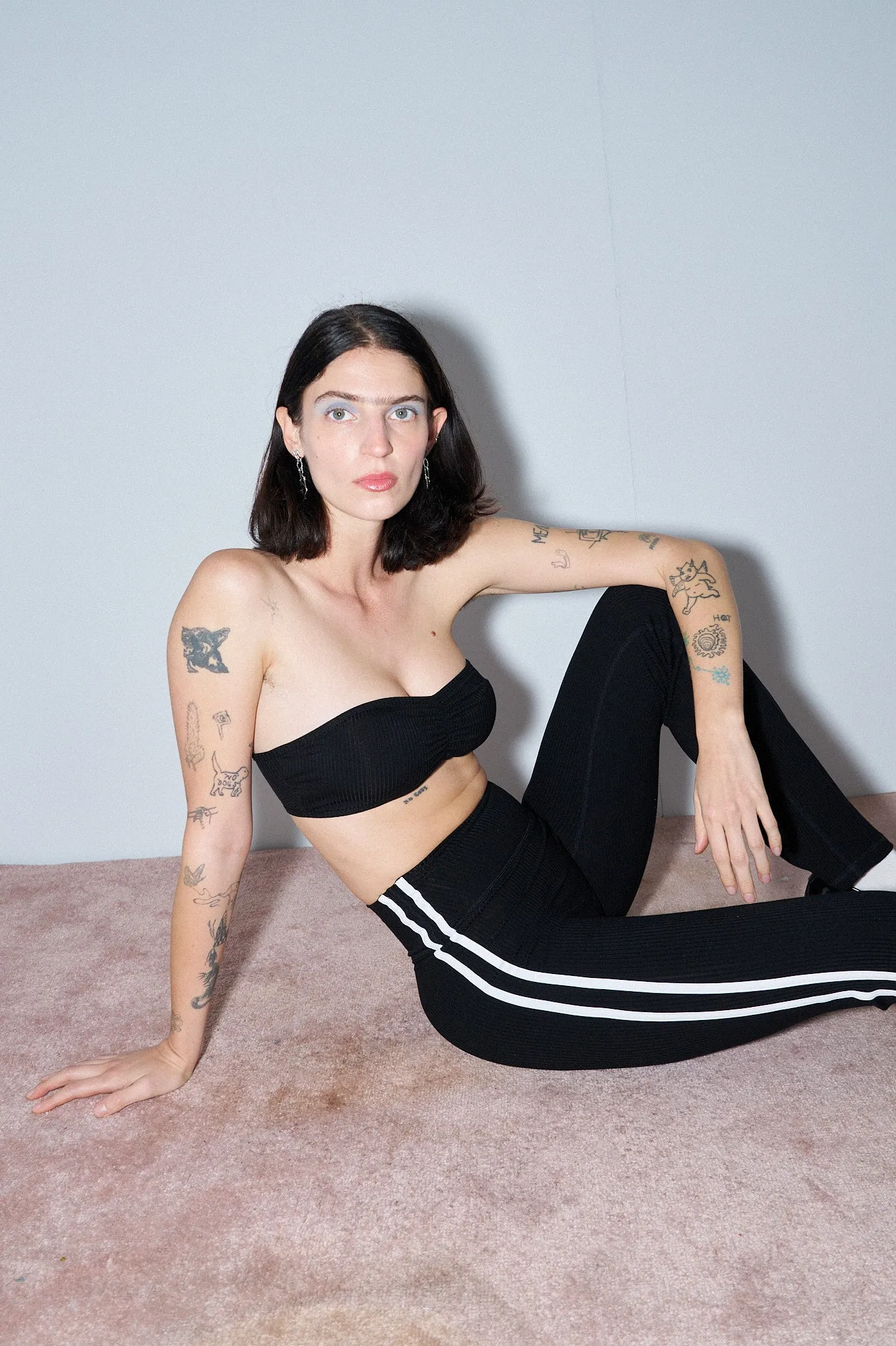 Tencel Rib Scrunch Tube Bra sold by Fashion Brand Company product image thumbnail 2